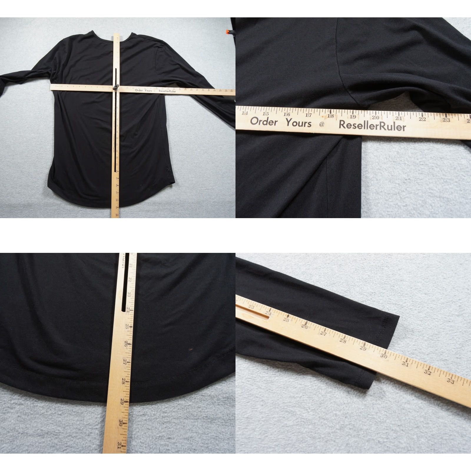 Cuts Cuts Shirt Mens Large Black Henley Long Sleeve Curve Hem Stretch Casual Adult Shirt Mens Large Black Henley Long Sleeve Curve Hem Stretch Casual Adult Size US L / EU 52-54 / 3 - 8 Thumbnail