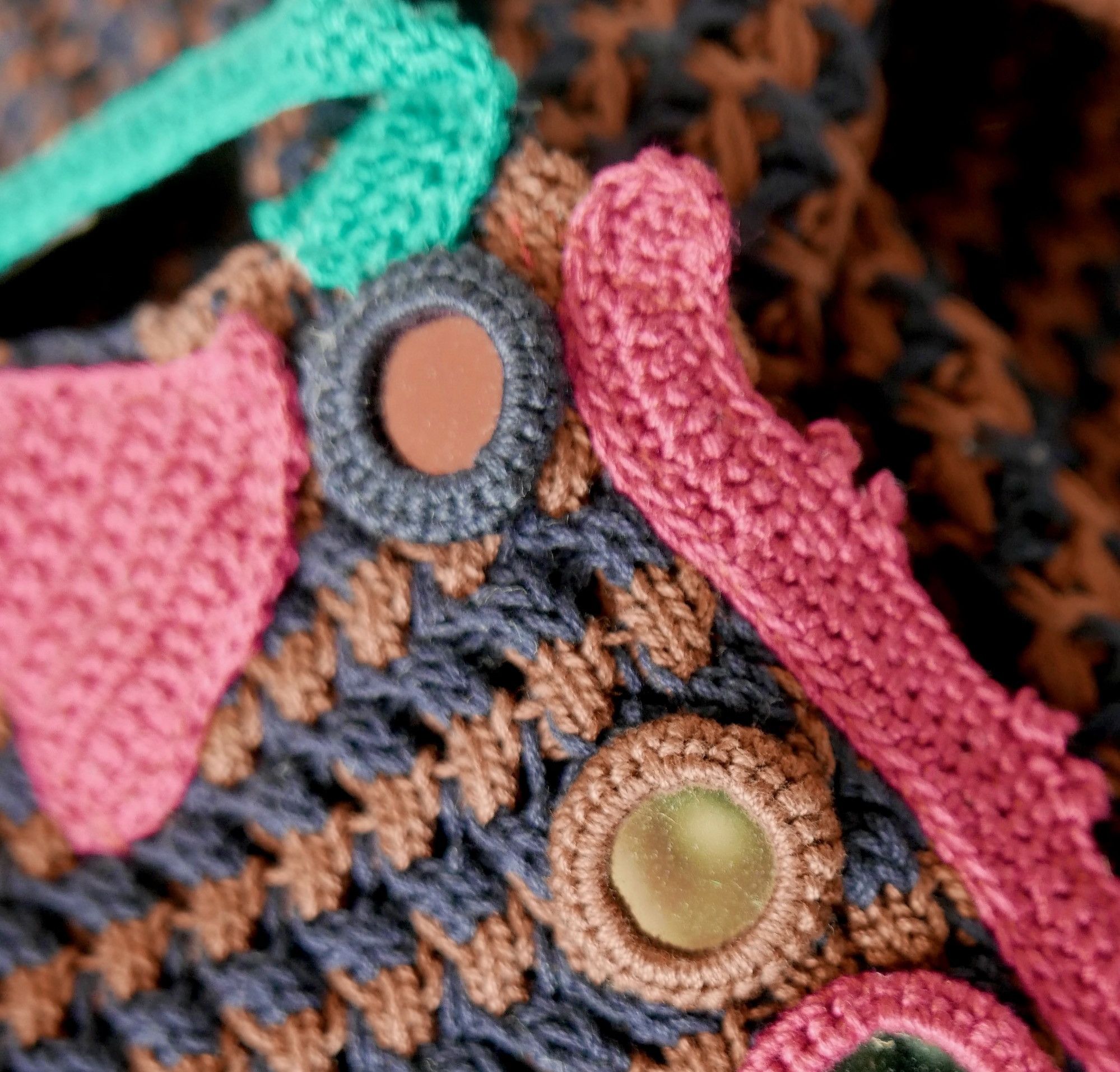 Prada Prada Spring 2005 Crochet Embellished Cardigan Coat Size M / US 6-8 / IT 42-44 - 5 Thumbnail