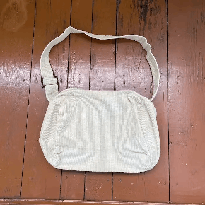 Other Corduroy Crossbody Bag y2k japanese style faded distressed Size ONE SIZE - 4 Thumbnail