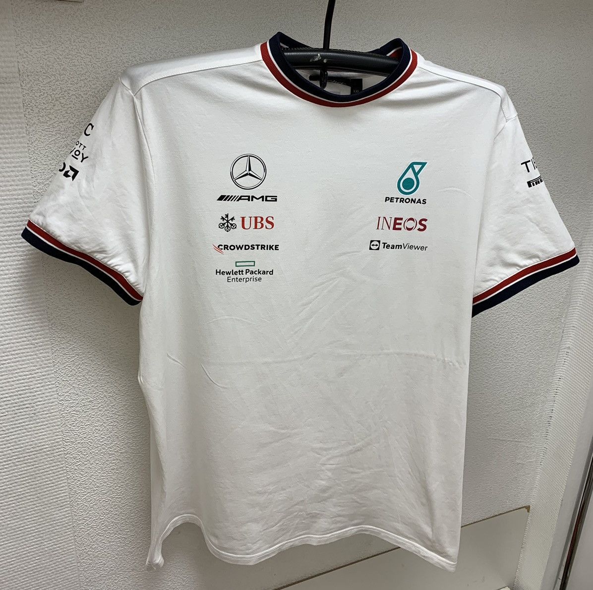 Mercedes-Benz Mercedes Benz Racing formula 1 vintage Petronas t-shirt 2xl Size US XXL / EU 58 / 5 - 1 Thumbnail