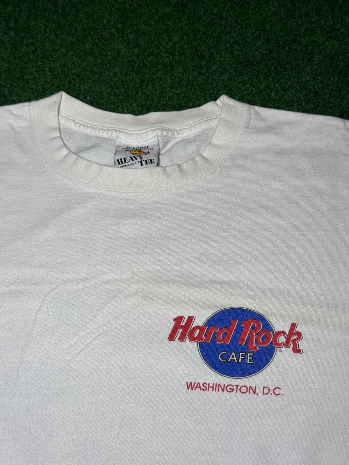 Hard Rock Cafe Hard Rock Cafe Vintage 90s Rock N Roll XL 24x29 T Shirt Size US XL / EU 56 / 4 - 4 Thumbnail