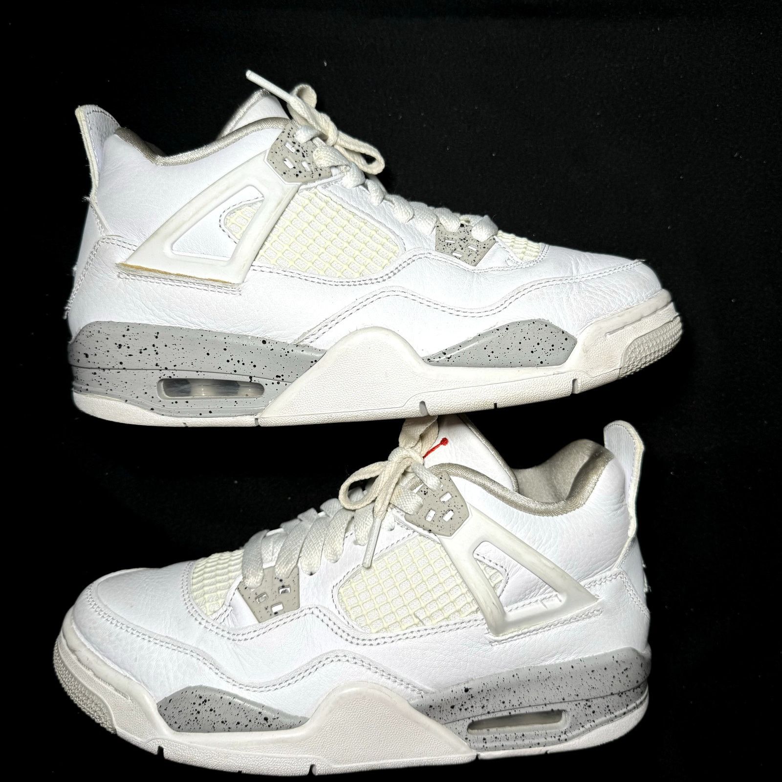 Jordan Brand × Nike Size 6 - Nike Air Jordan 4 Retro GS White Oreo Men's Shoes Size US 6 / EU 39 - 2 Thumbnail