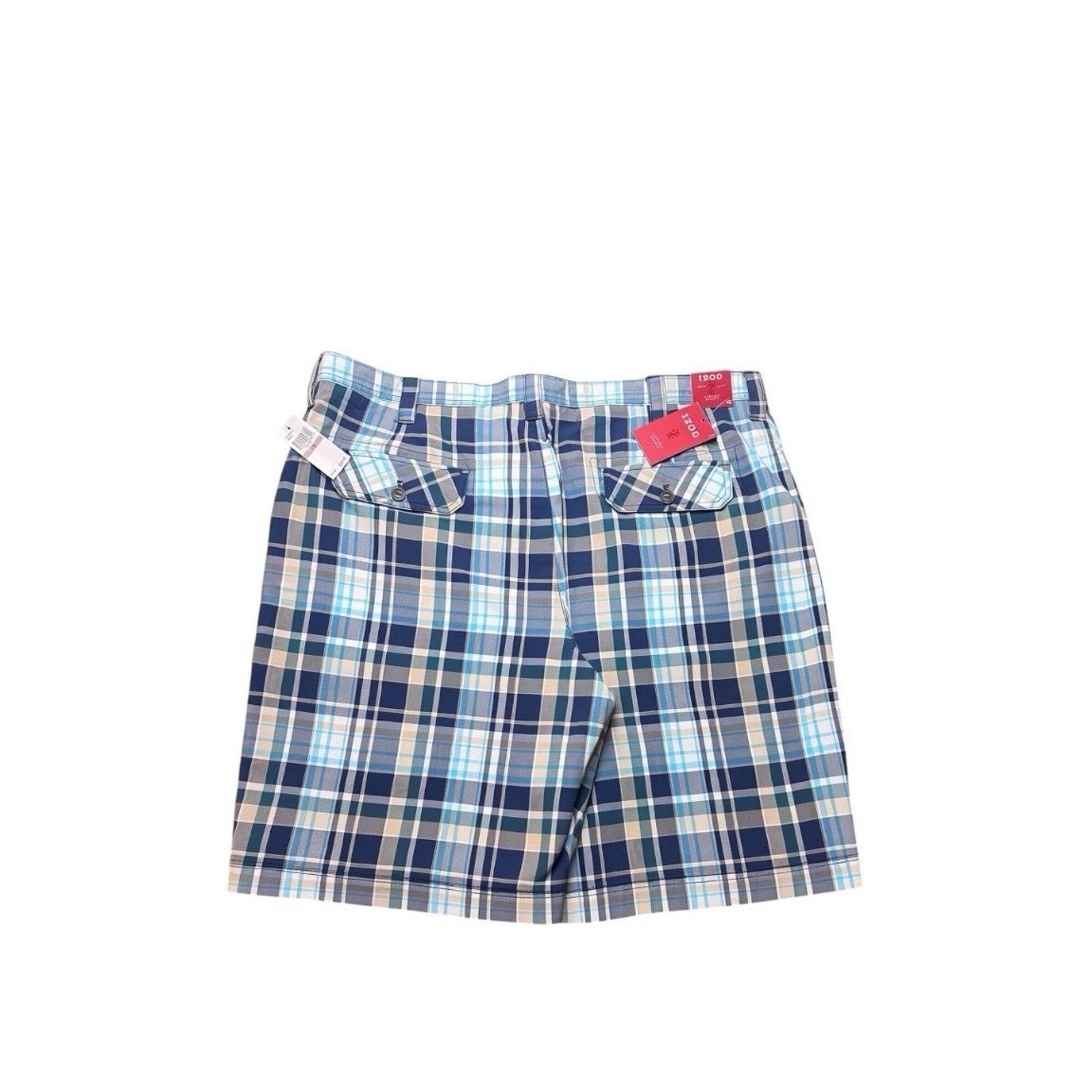 Izod NWT Izod Mens 42x10 Plaid Shorts Y2k Vintage Skater Retro Size US 42 / EU 58 - 3 Thumbnail