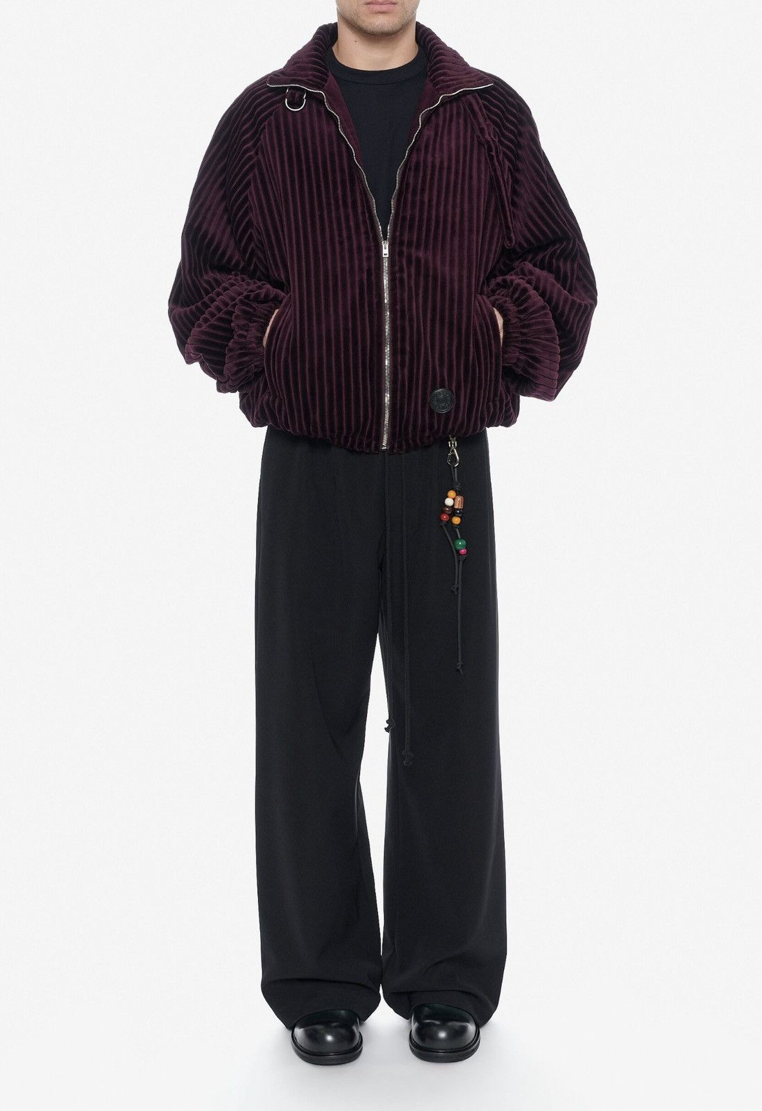 Acne Studios Last Acne Studios Otrake Corduroy Burgundy Jacket Size US M / EU 48-50 / 2 - 4 Thumbnail