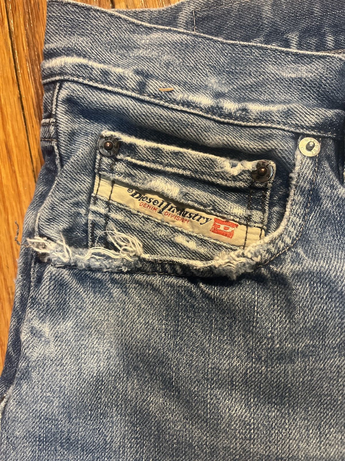 Diesel × Vintage diesel denim jeans Size US 36 / EU 52 - 5 Thumbnail