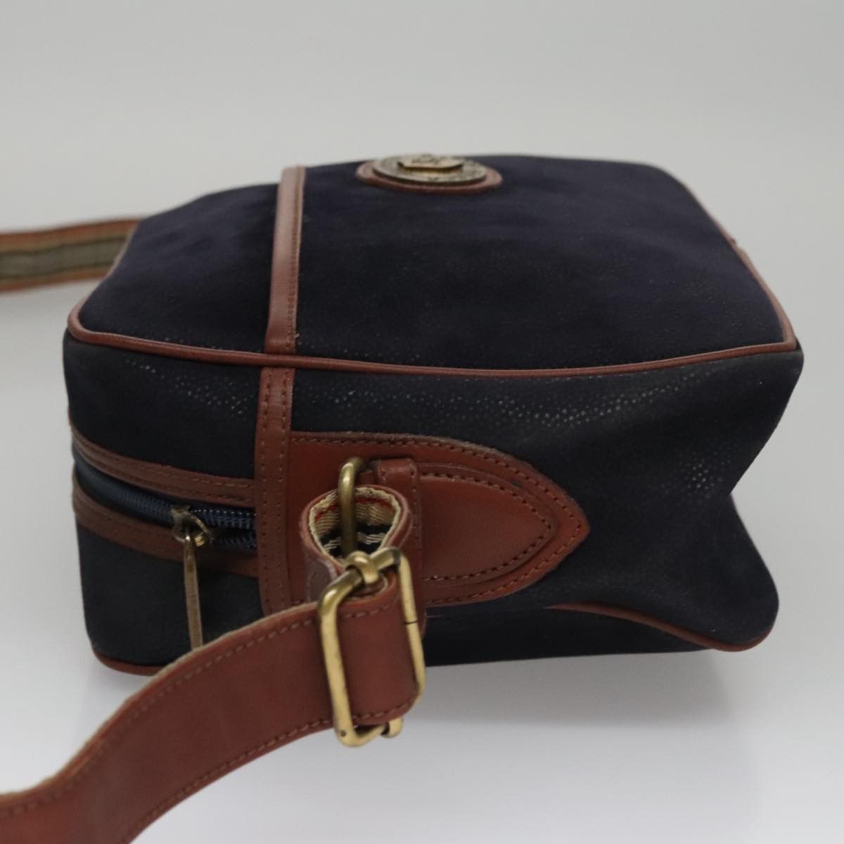 Burberry Burberry Shoulder Bag Suede Navy Size ONE SIZE - 5 Thumbnail