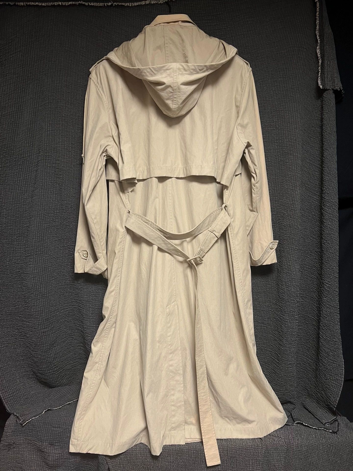 Yohji Yamamoto Yohji Yamamoto 80s Trench Coat Japanese Military Style Size US M / EU 48-50 / 2 - 2 Thumbnail