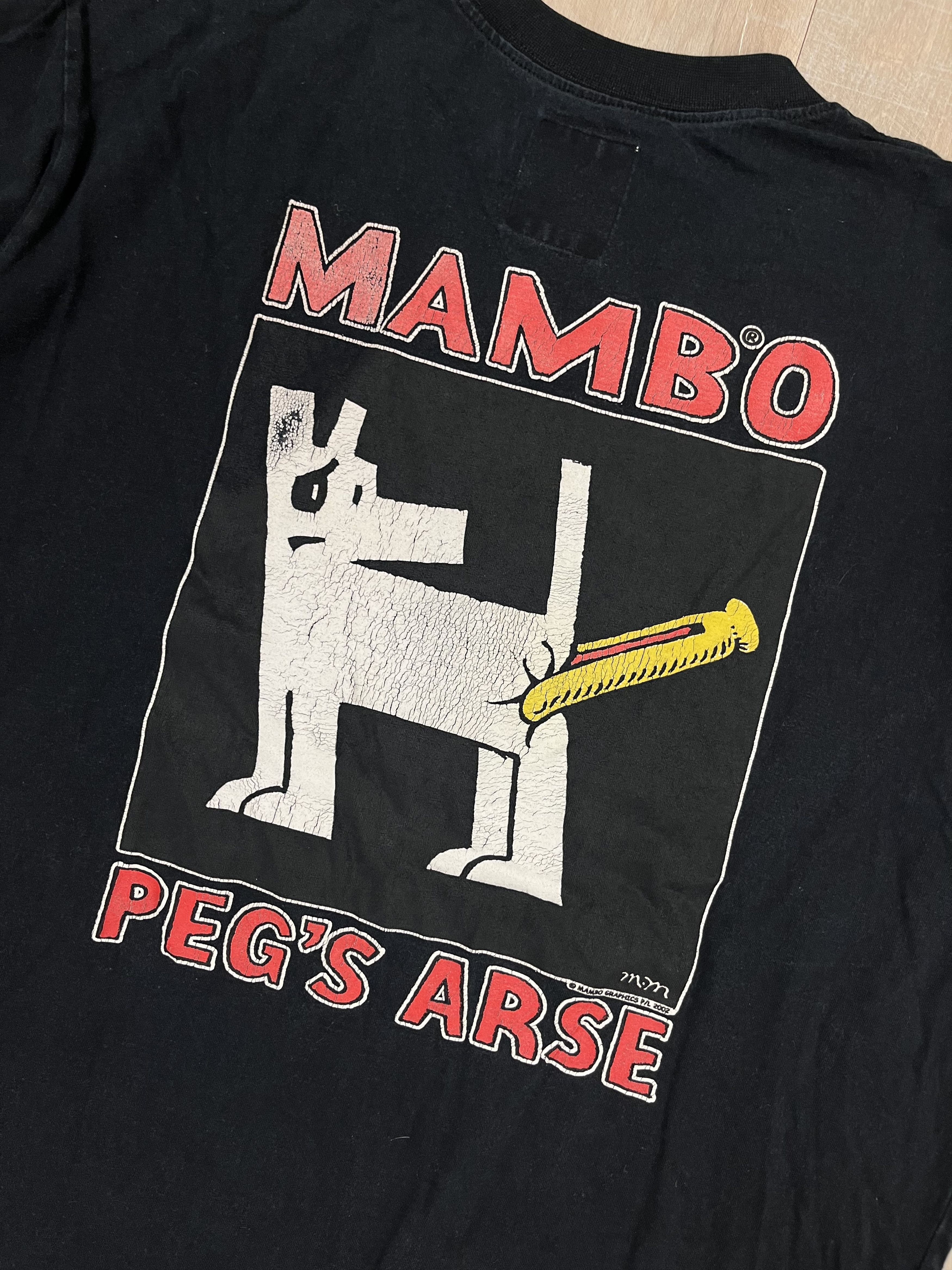 Mambo Vintage Mambo T-Shirt 2002 Peg’s Arse Surfwear L Size US L / EU 52-54 / 3 - 4 Thumbnail