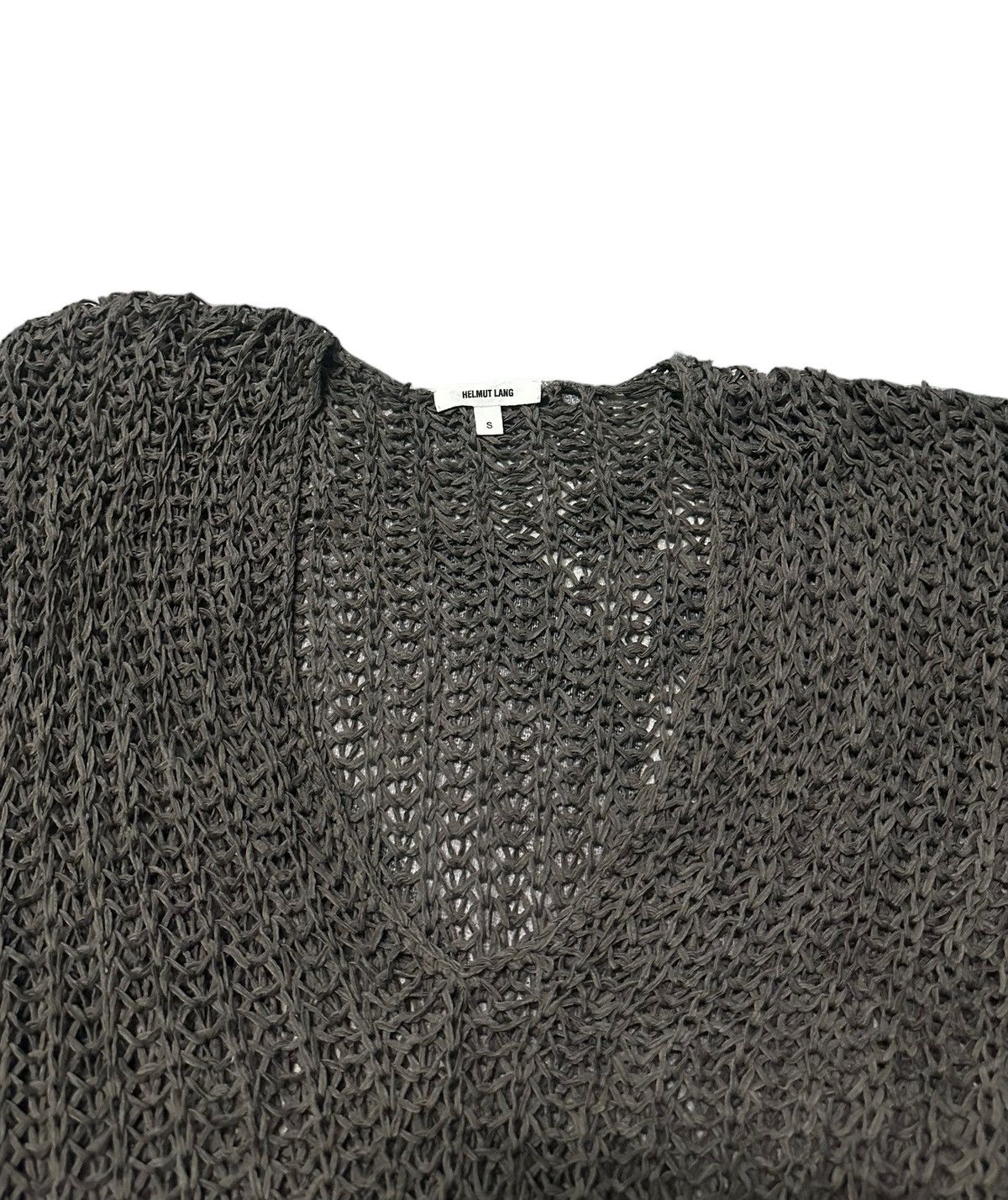 Helmut Lang Helmut Lang knit asymmetric long sleeve sweater Size S / US 4 / IT 40 - 4 Thumbnail