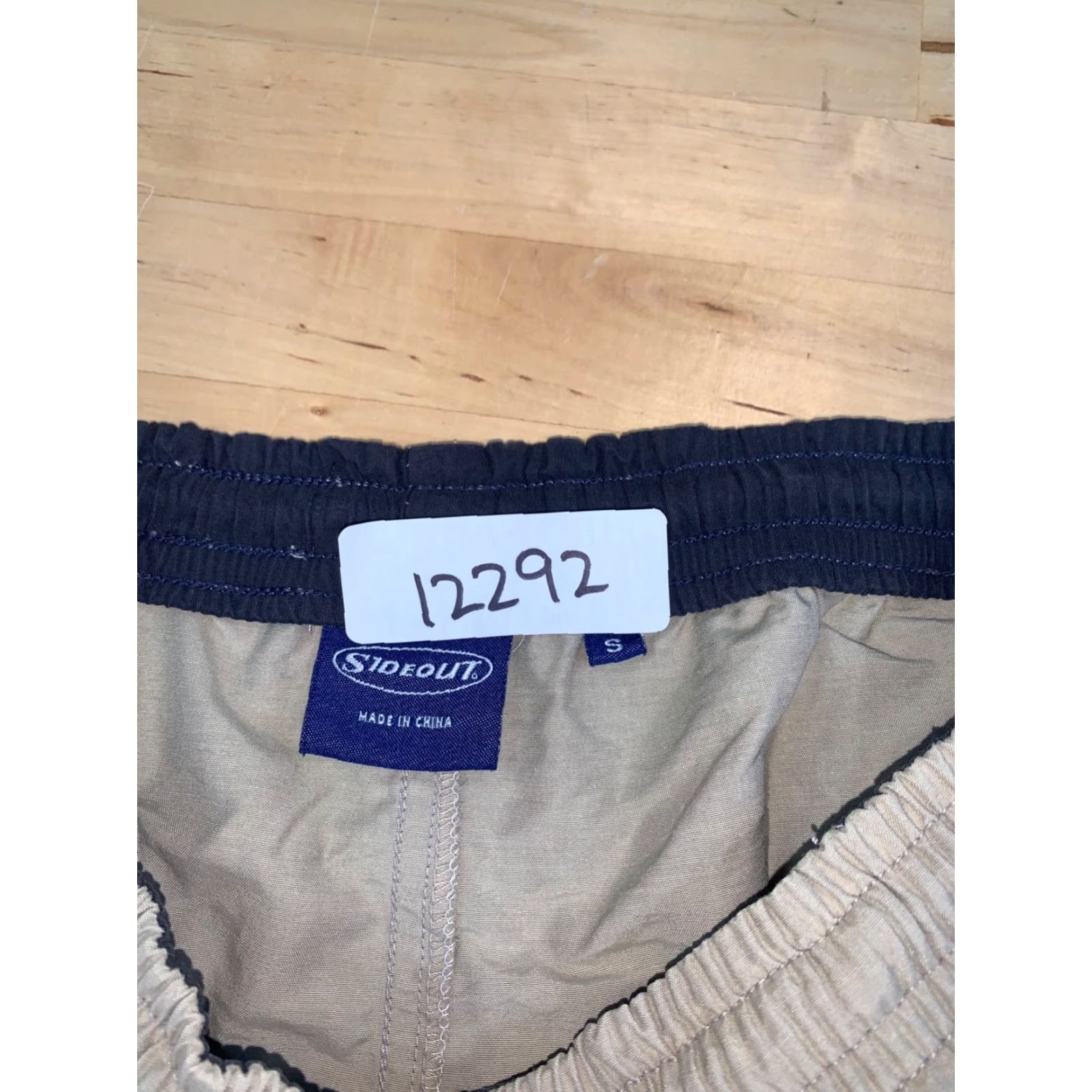 Sideout VINTAGE Sideout Shorts Mens Small beige Casual Pockets 90s Beach Sports Chino Summer Mens Size US 29 - 2 Thumbnail