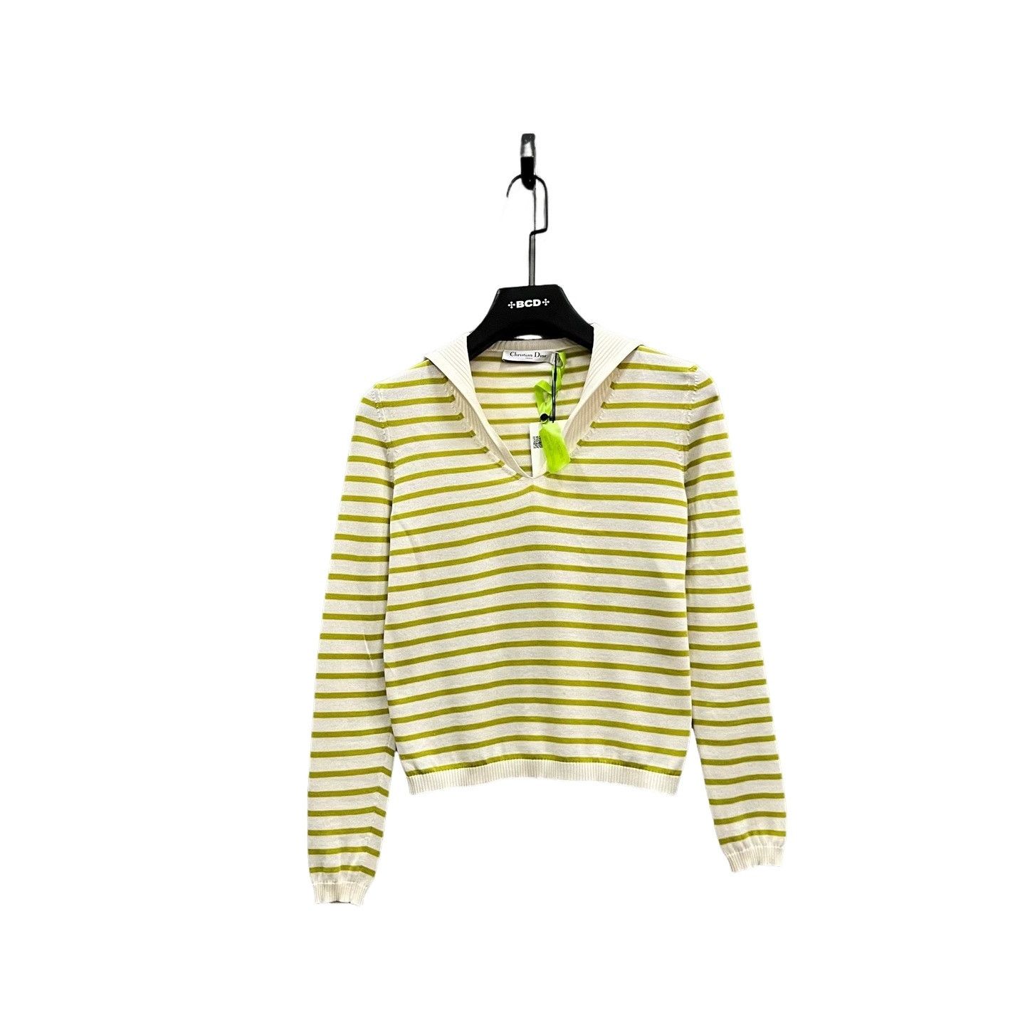 Christian Dior Monsieur Christian Dior Striped Knit Sweater FR 34 Size XS / US 0-2 / IT 36-38 - 1 Thumbnail