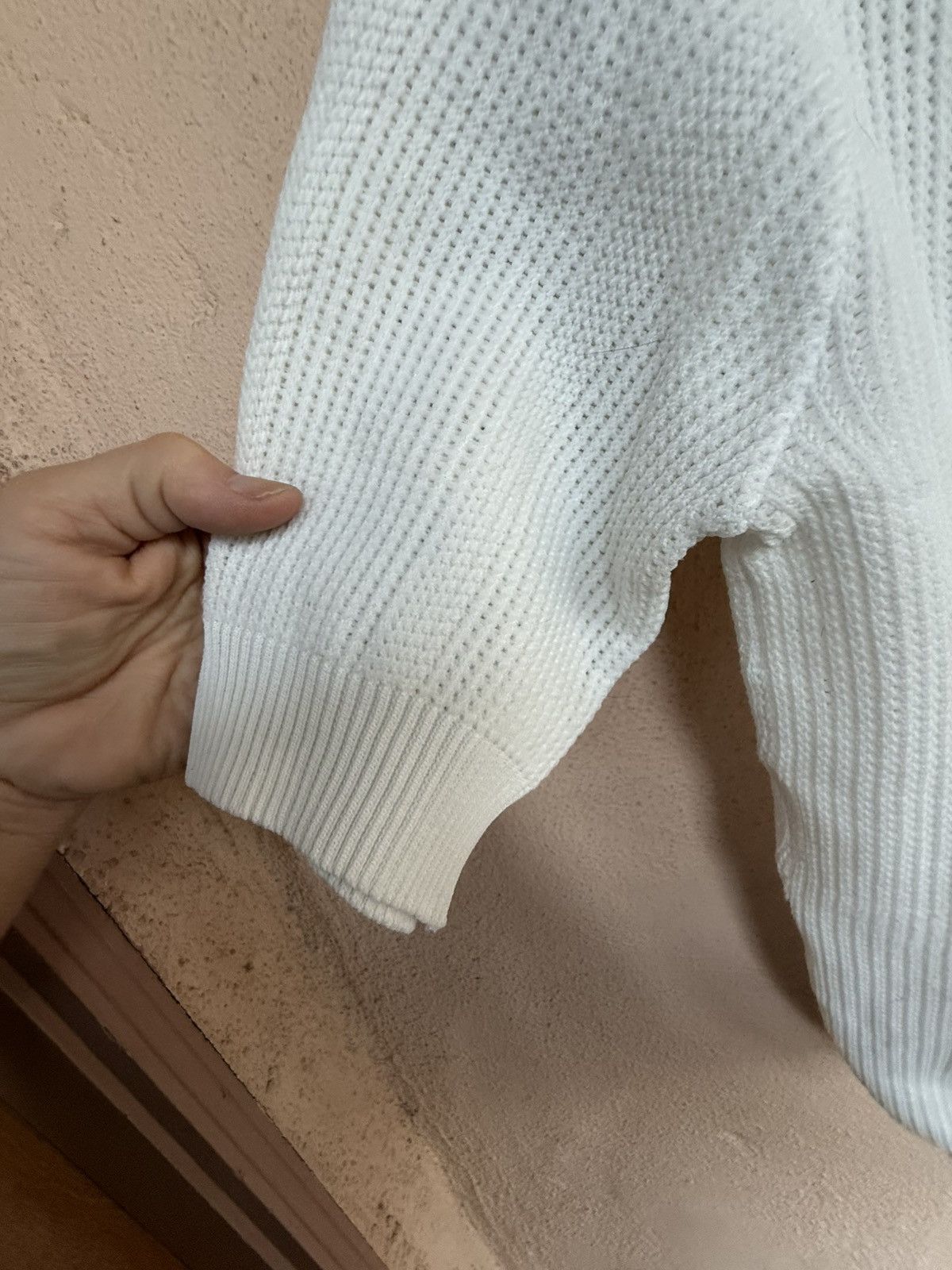 Vintage Vintage 60’s white poly polo Made in Italy. Size US S / EU 44-46 / 1 - 5 Thumbnail