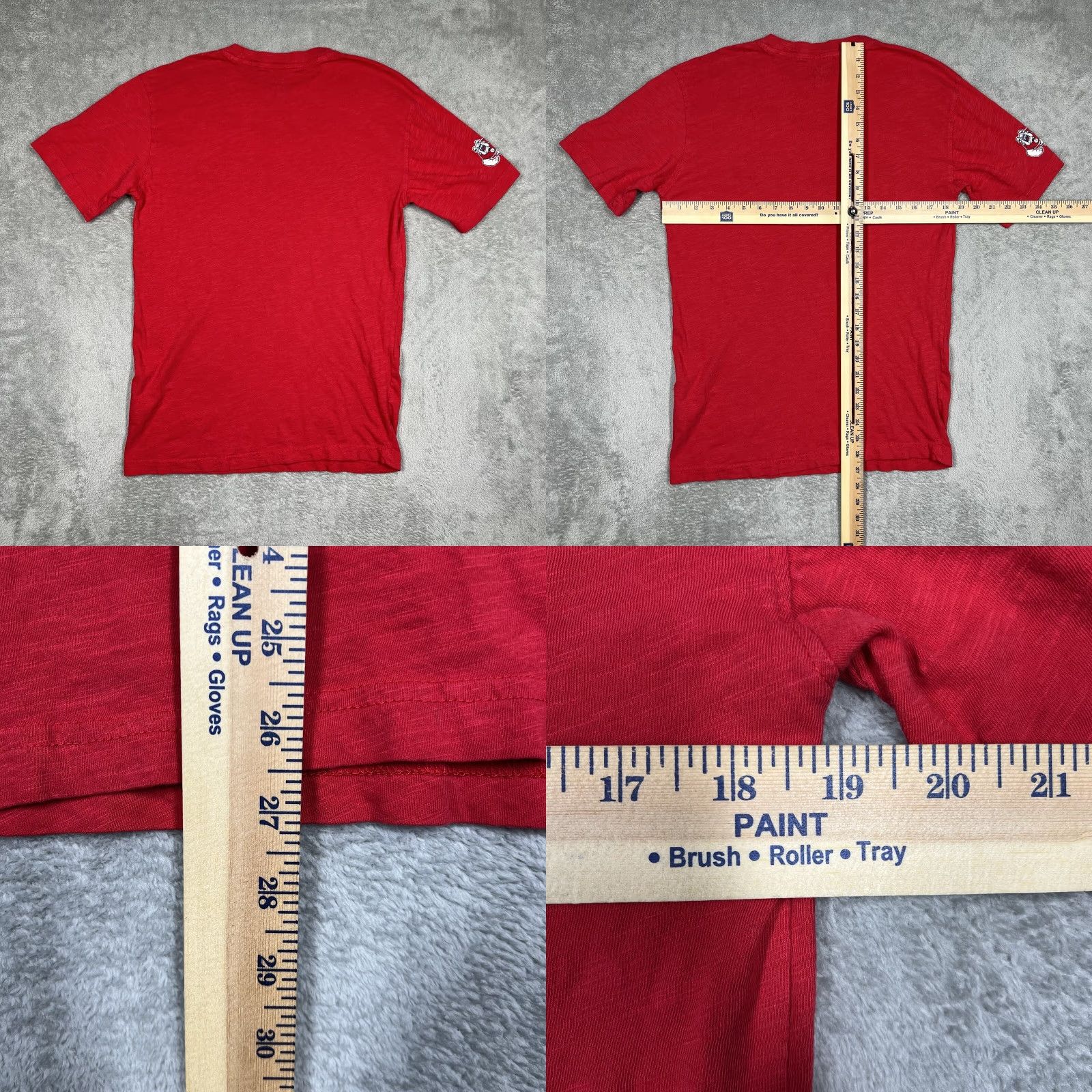 Champion Champion Fresno State Bulldogs Mens Medium T-Shirt Red Short Sleeve Shirt Size US M / EU 48-50 / 2 - 8 Thumbnail