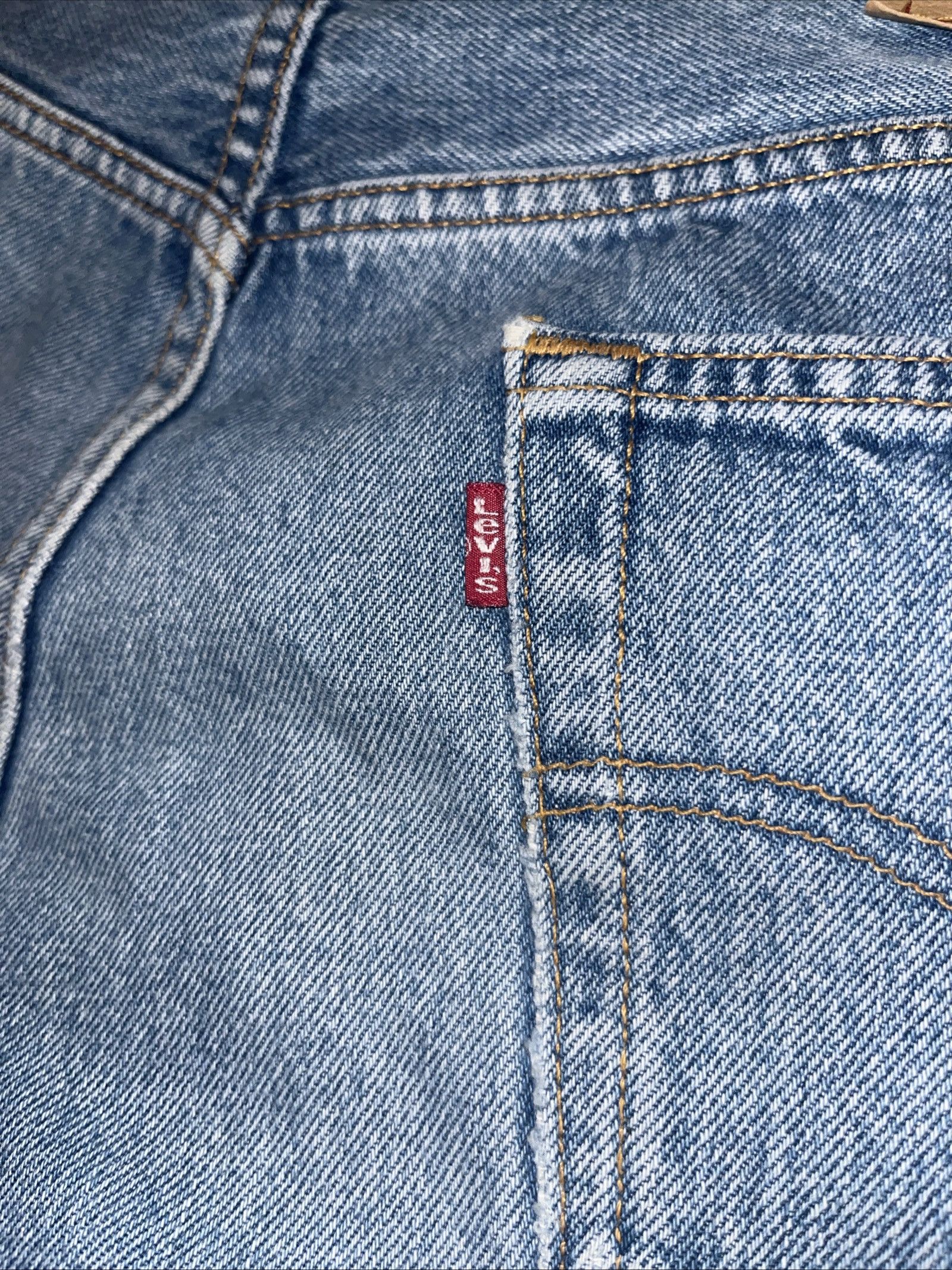 Levi's Levi’s 501XX Jeans Made in USA – Blue Denim – W38 L33 Size US 38 / EU 54 - 4 Thumbnail