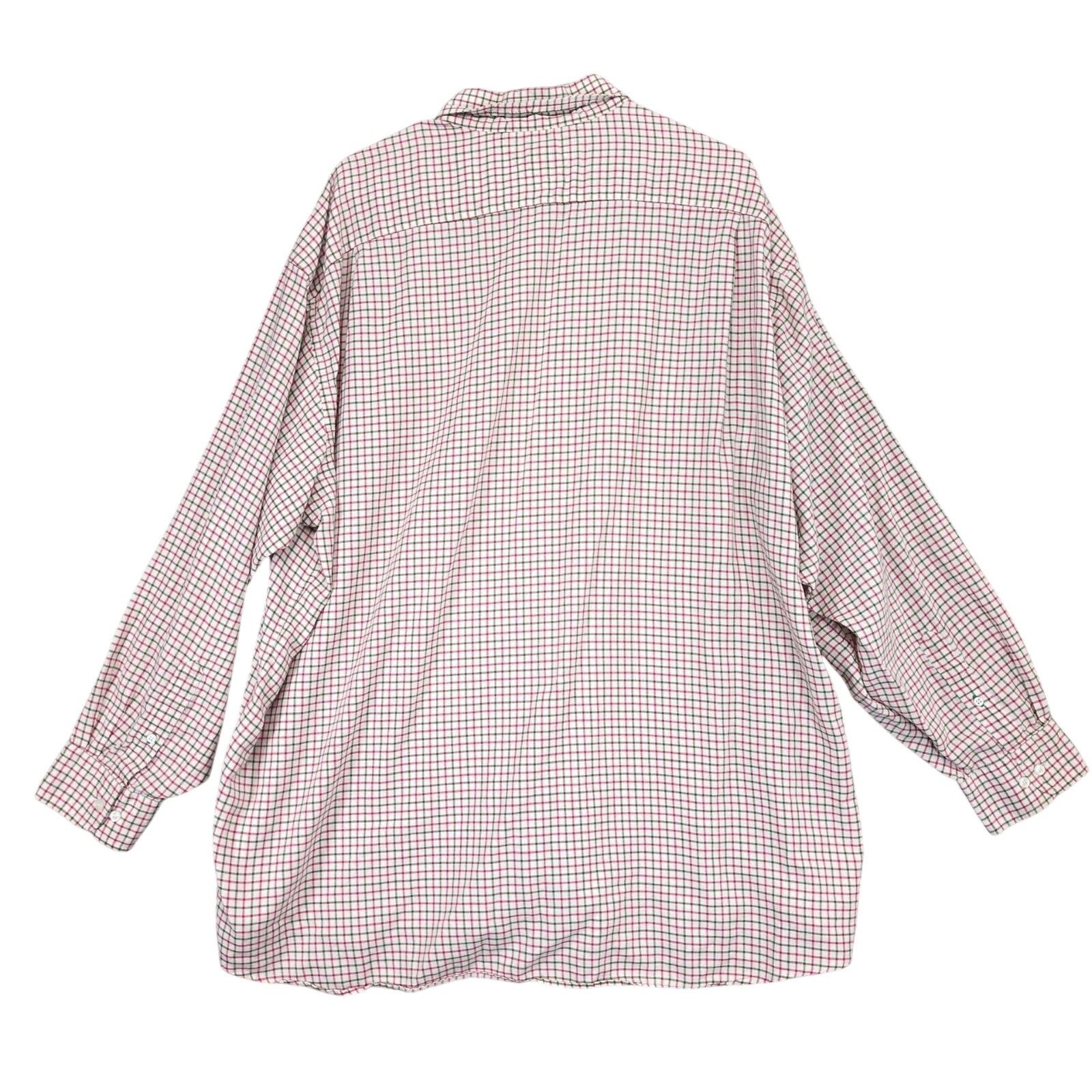 Tommy Hilfiger 90s Tommy Hilfiger Men's XXL Button Down Check Print Shirt Size US XXL / EU 58 / 5 - 3 Thumbnail