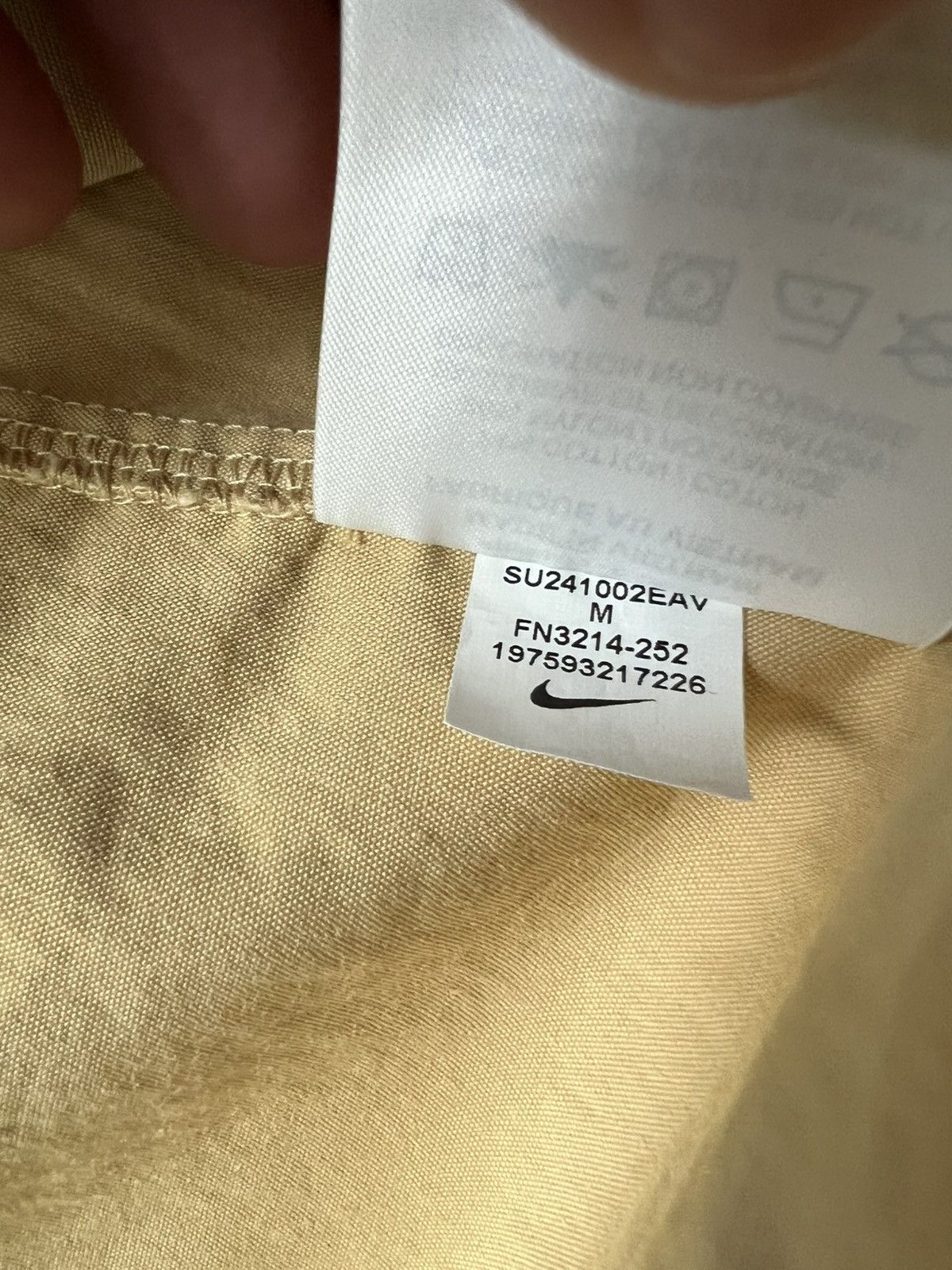 Nike Nike Life Utility Vest Full Zip Cargo Pockets Sesame Size US M / EU 48-50 / 2 - 11 Thumbnail