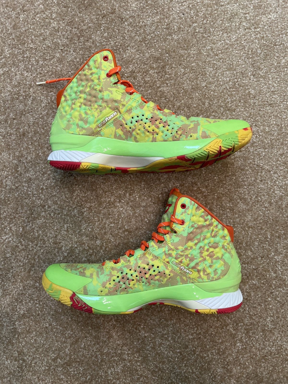 Under Armour Curry 1 Candy Reign🍬🍭 Size US 11.5 / EU 44-45 - 3 Thumbnail