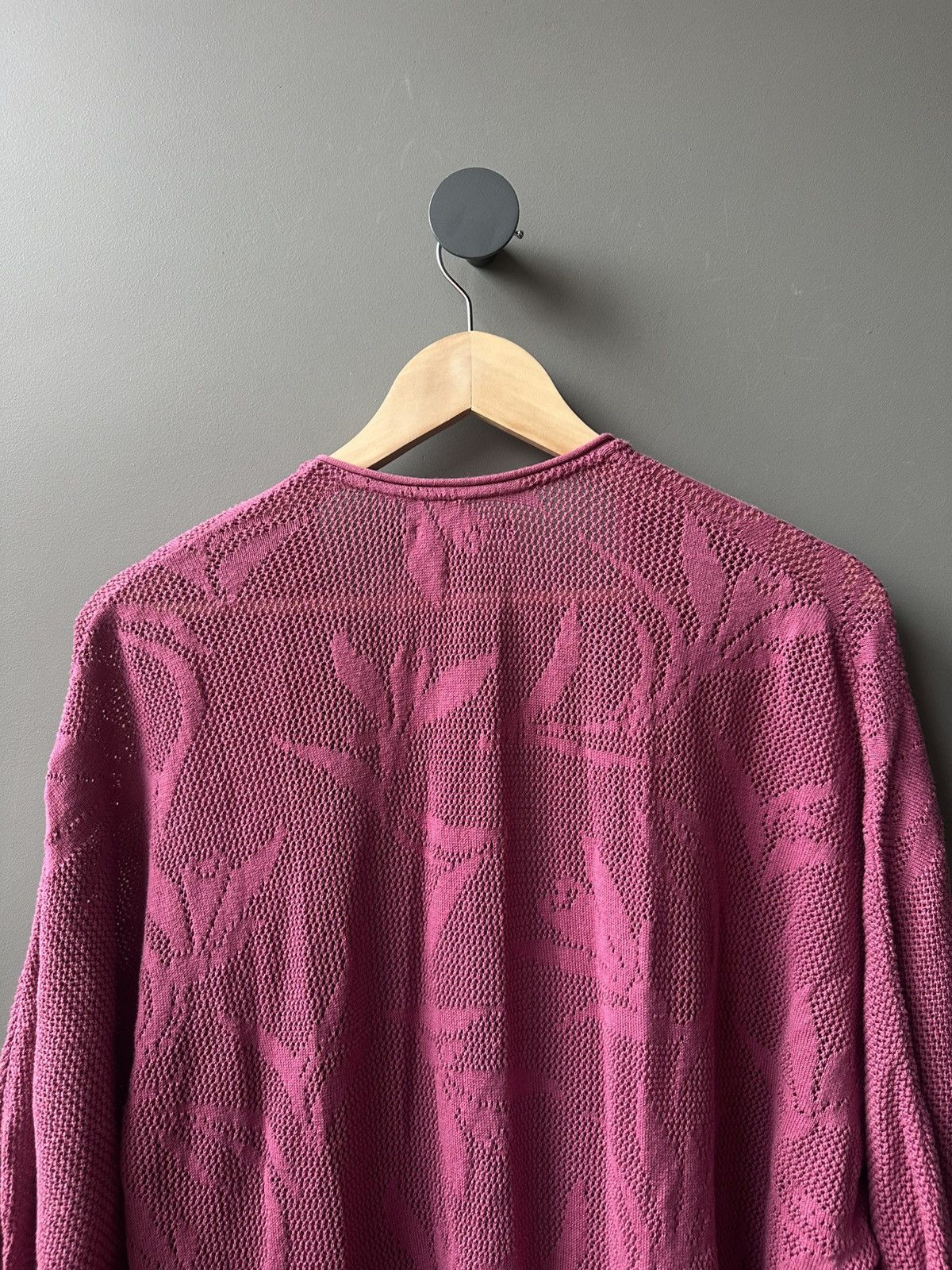 Gudrun Sjoden Gudrun Sjoden Cotton Kimono Mesh Cardigan Size M Size M / US 6-8 / IT 42-44 - 5 Thumbnail