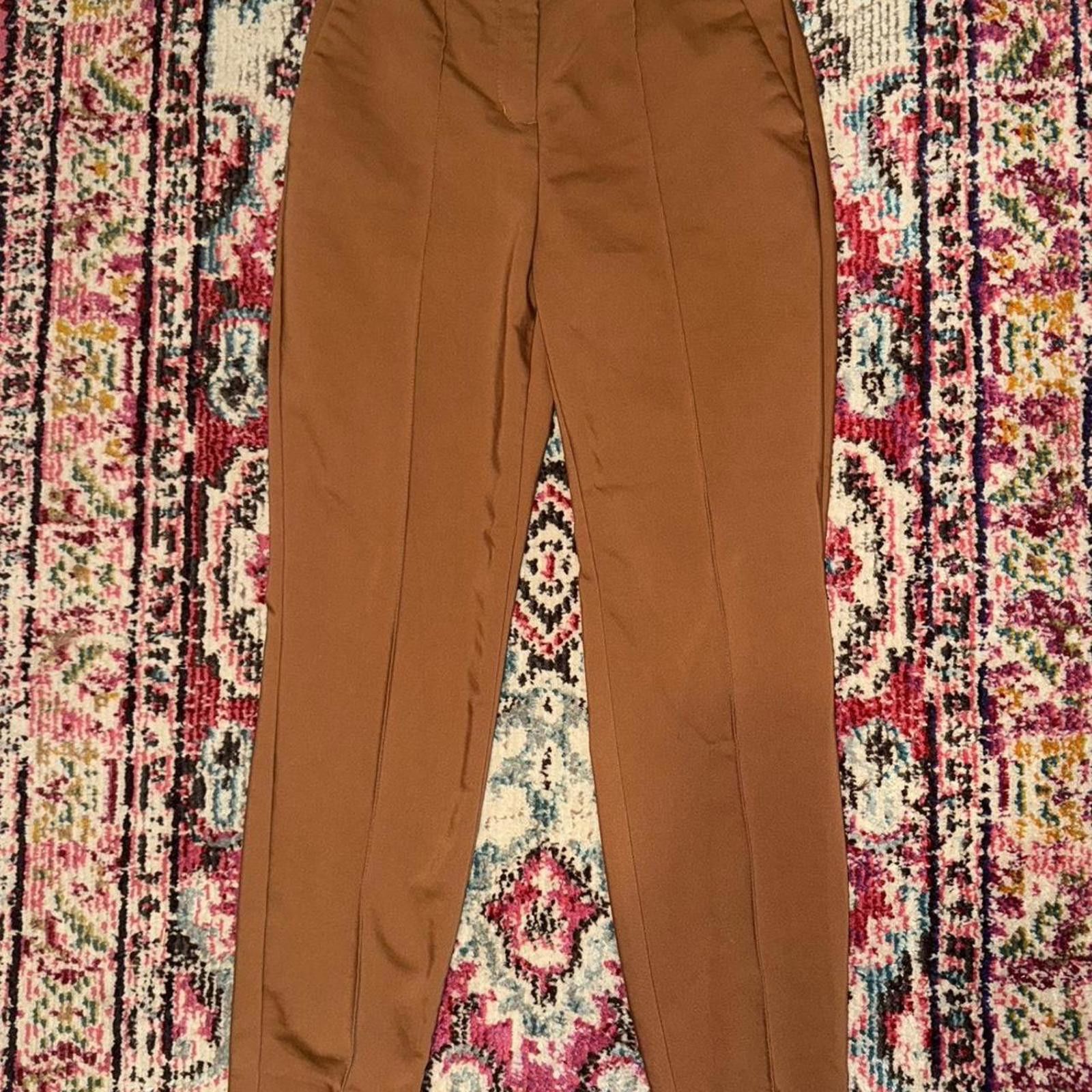 Express Express trousers - burnt orange Size 25" / US 0 / IT 36 - 1 Thumbnail
