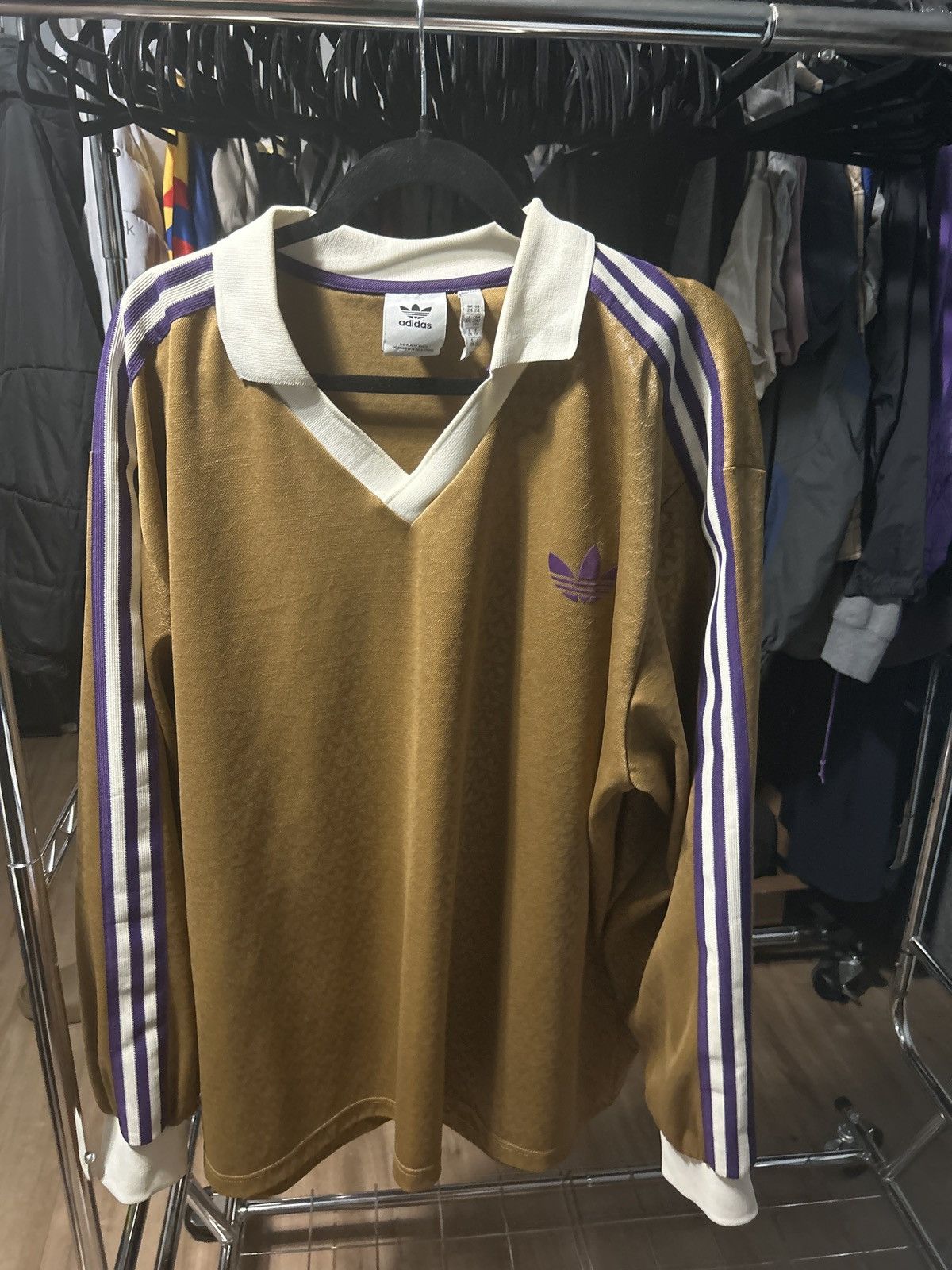 Adidas Men's Adidas Originals Heritage Now Long Sleeve IB3438 Size US XXL / EU 58 / 5 - 1 Thumbnail