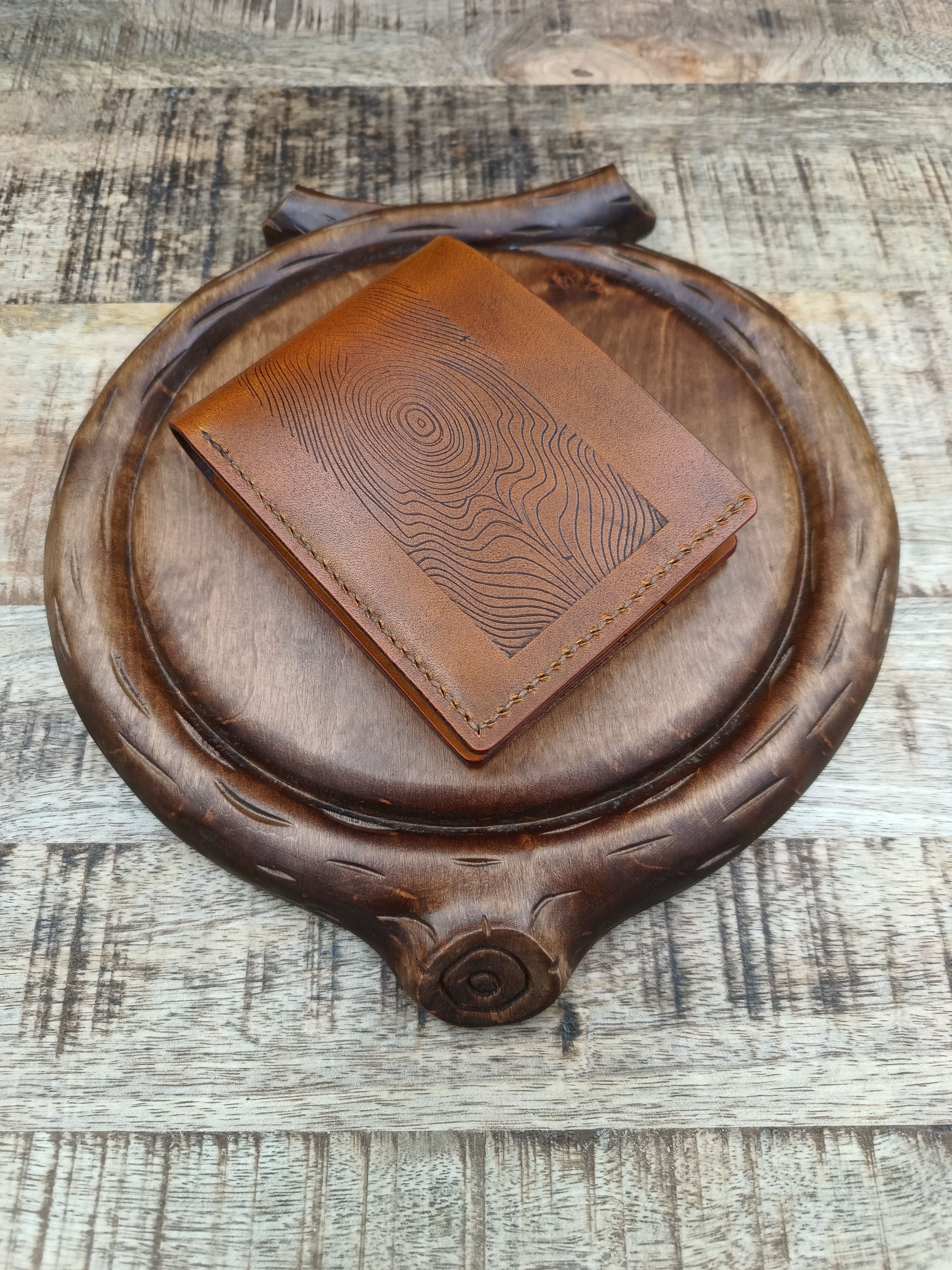 Other Handmade top grain leather wallet cardholder Size ONE SIZE - 1 Thumbnail