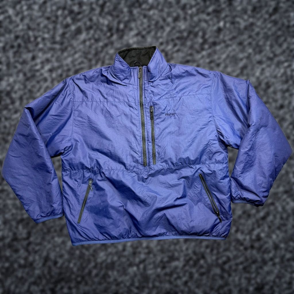Vintage Rohan Nimbus Jacket Mens XL Blue Puffed Pullover 1/2 Zip Size US XL / EU 56 / 4 - 1 Thumbnail