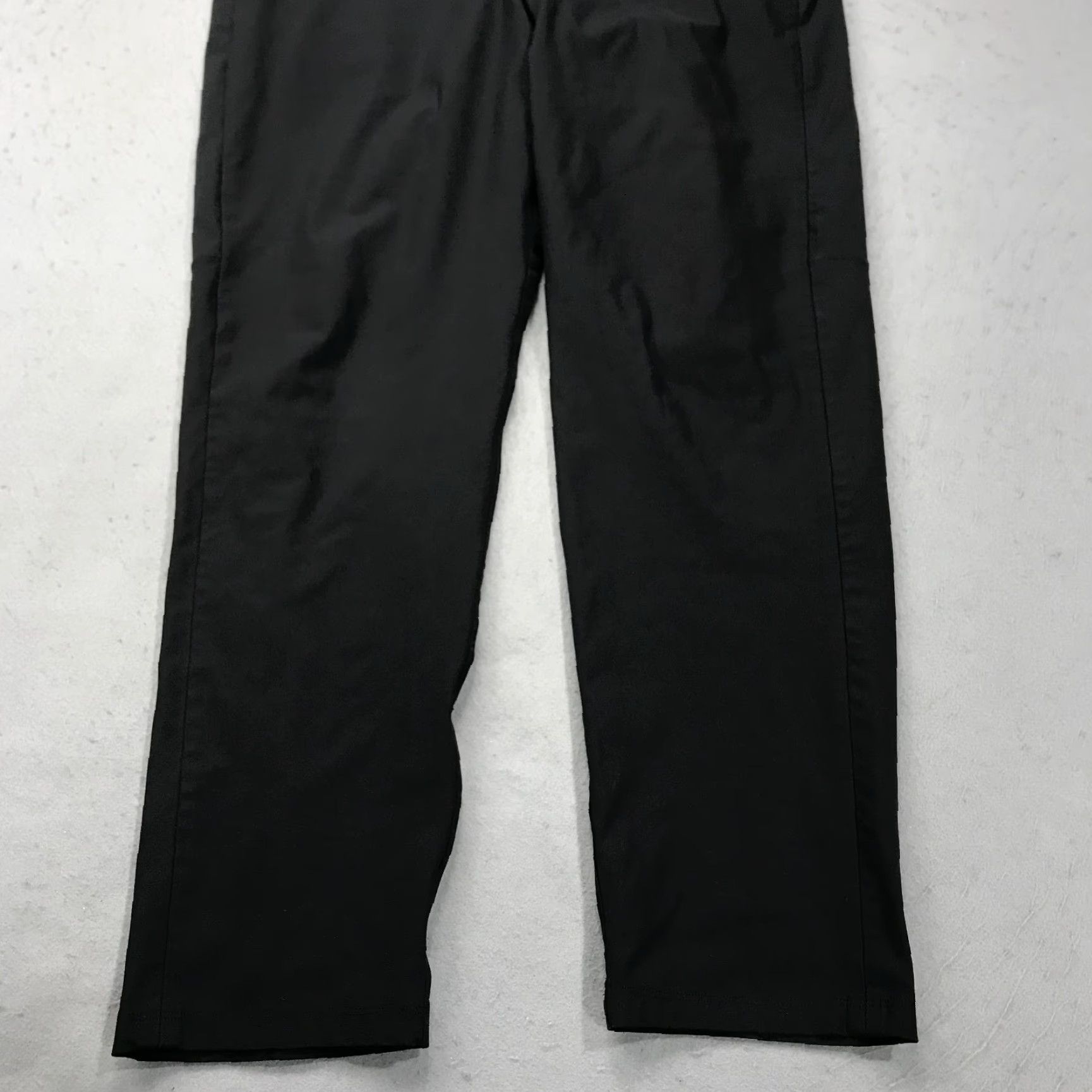 Lululemon Lululemon Pants Mens 36x31 Black Commission Slim Fit Warpstreme Solid Casual Chino 5-Pocket Design Straight Leg Mens Size US 36 / EU 52 - 3 Thumbnail