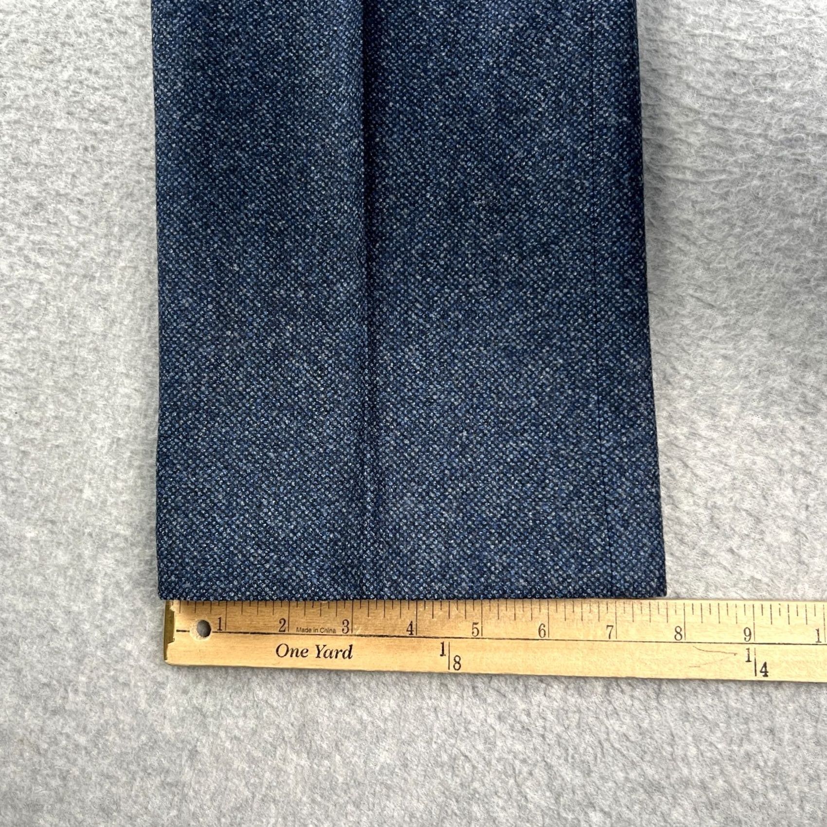Suitsupply Suitsupply Wool Pants Mens Blue Straight Fit 42x31 Formal Dress Size 42R - 7 Thumbnail