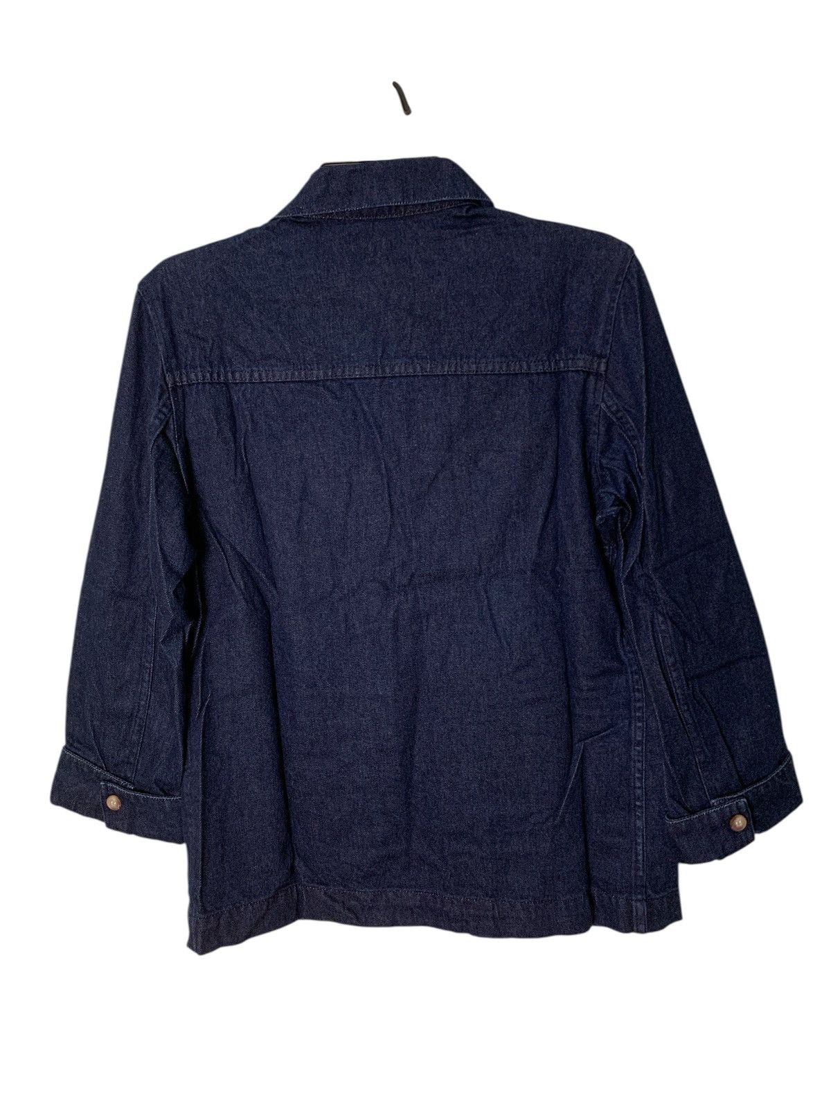 Other Rare Design Vintage Unbrand Soft Denim Jackets Size L / US 10 / IT 46 - 2 Thumbnail
