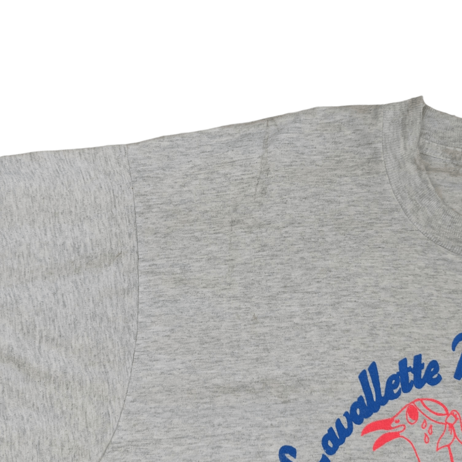 Fruit Of The Loom Vintage 80's LAVALLETTE 5 Mile Run Marathon T-Shirt Size US XL / EU 56 / 4 - 11 Thumbnail