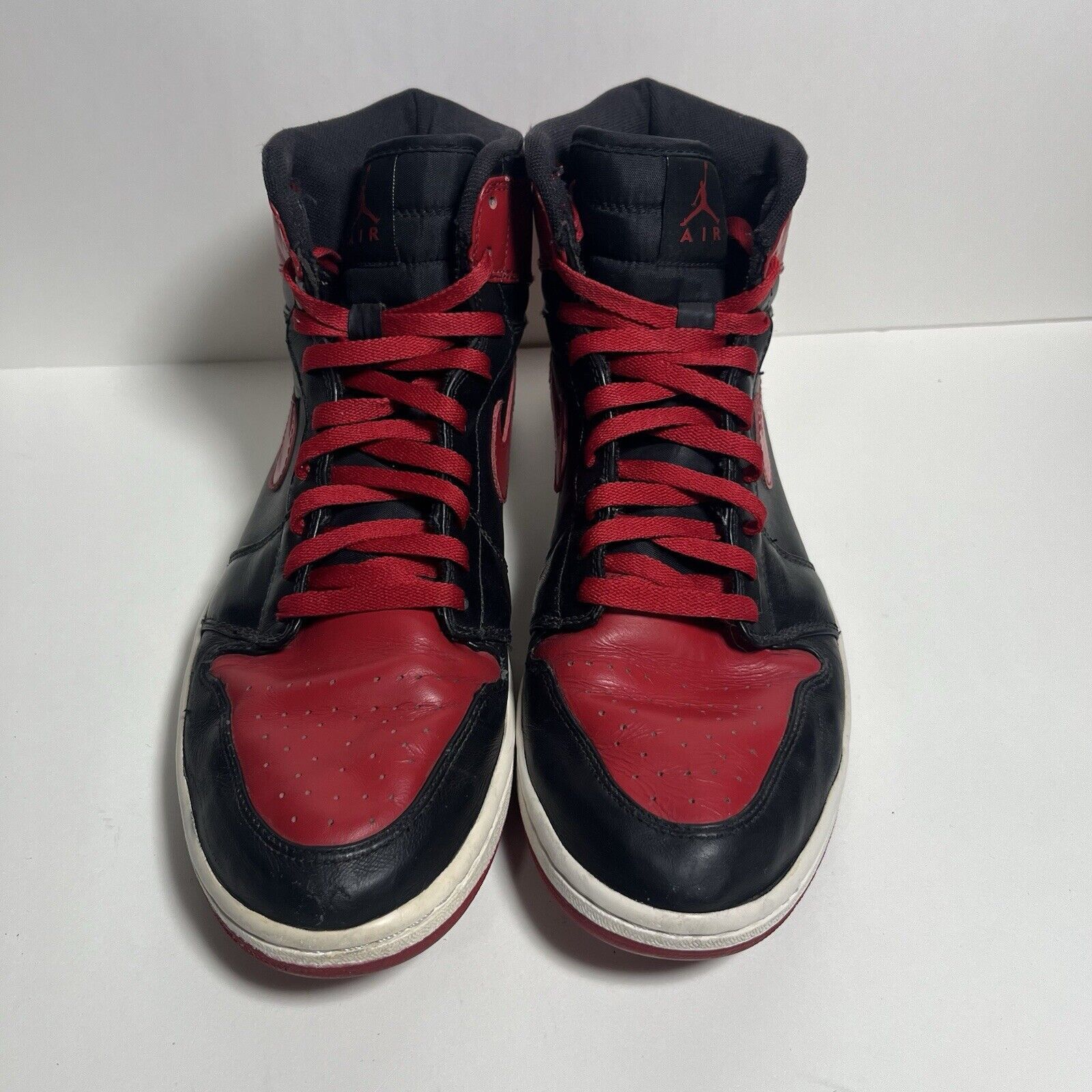 Jordan Brand Size 12 - Air Jordan 1 Retro DMP Chicago Bulls Bred Banned Size US 12 / EU 45 - 4 Thumbnail