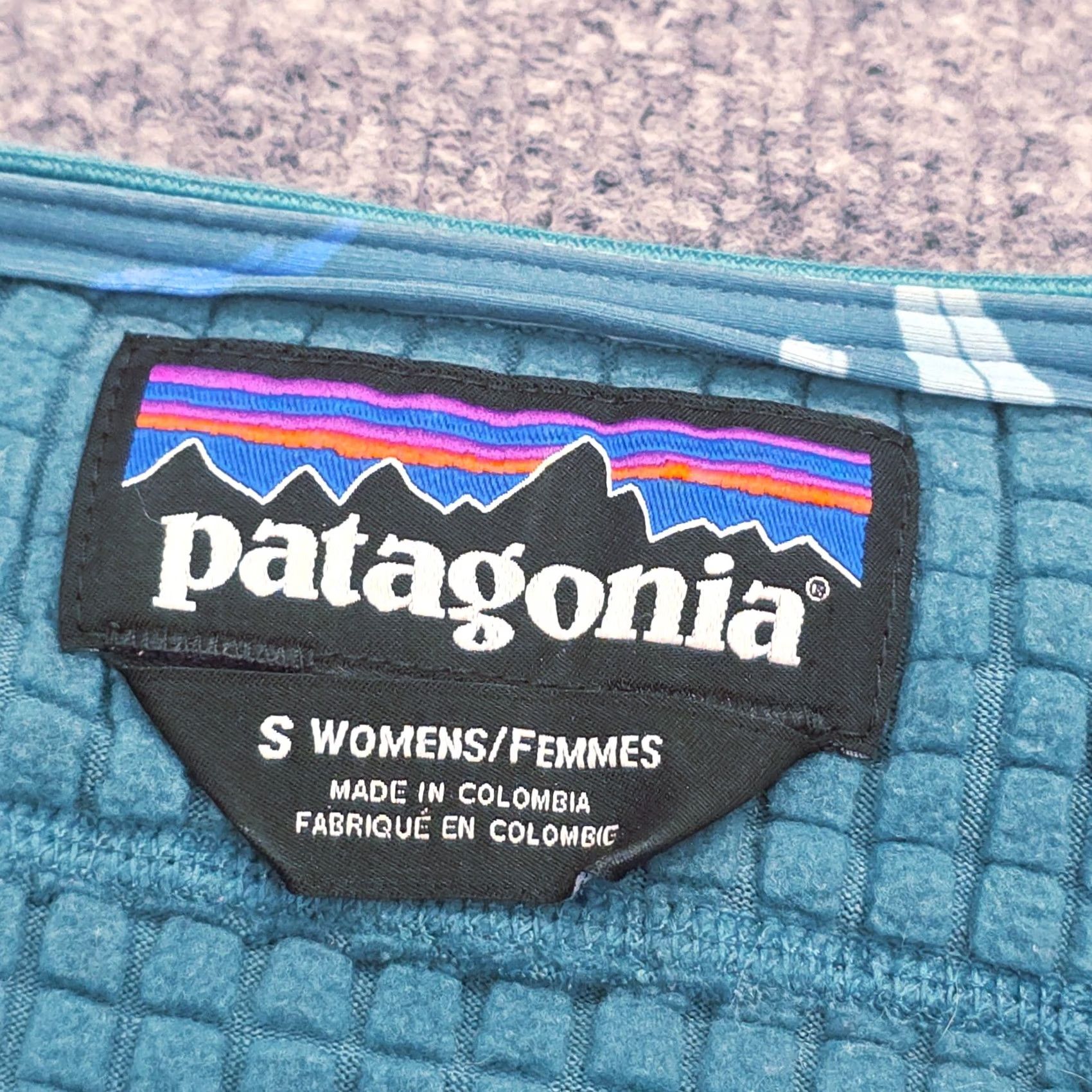 Patagonia Patagonia R1 Crew Neck Fleece Pullover Women's Small Blue-Green Tate Waffle 1/4 Zip Hiking Activewear Regular Bodice Size S / US 4 / IT 40 - 5 Thumbnail