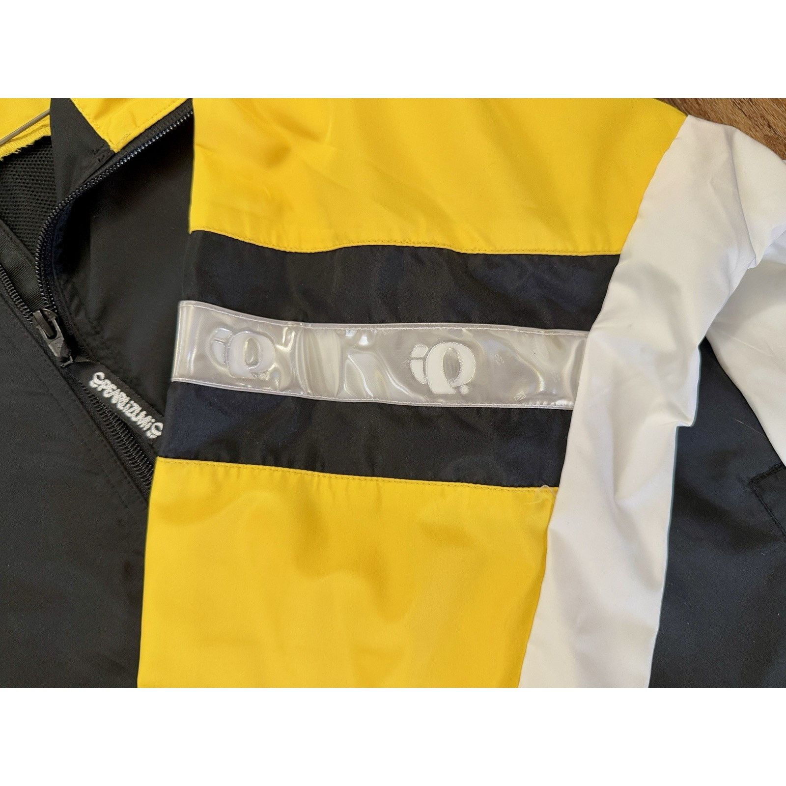 PEARL iZUMi Vintage Pearl Izumi Cylcing Zip Jacket Windbreaker M Yellow Size US M / EU 48-50 / 2 - 7 Thumbnail
