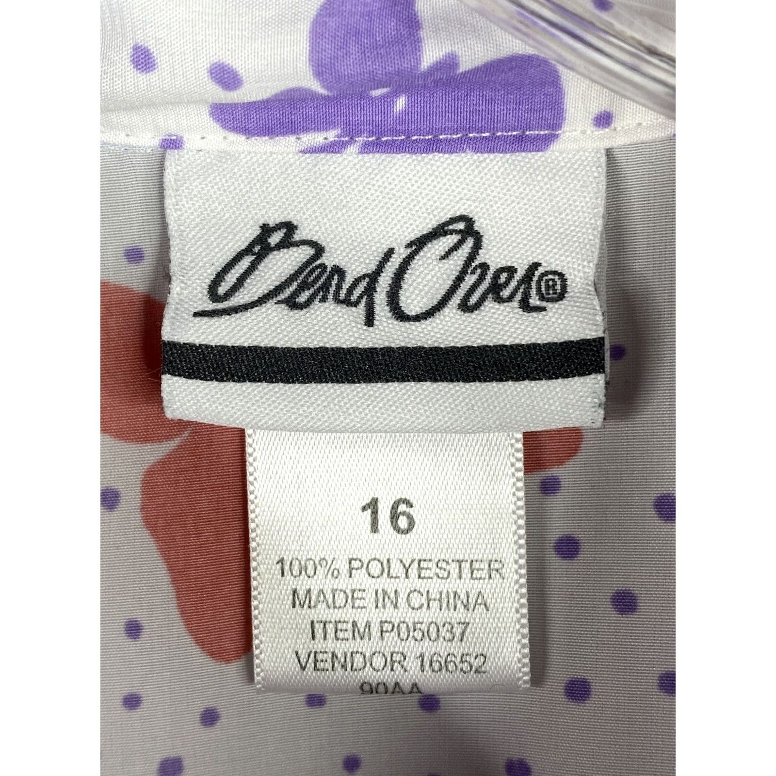 Vintage Bend Over White Blouse Womens 16 3/4 Sleeve Sheer Chiffon Elastic Waist Polyester Animal Print Casual Shirt Size XXL / US 16-18 / IT 52-54 - 3 Thumbnail