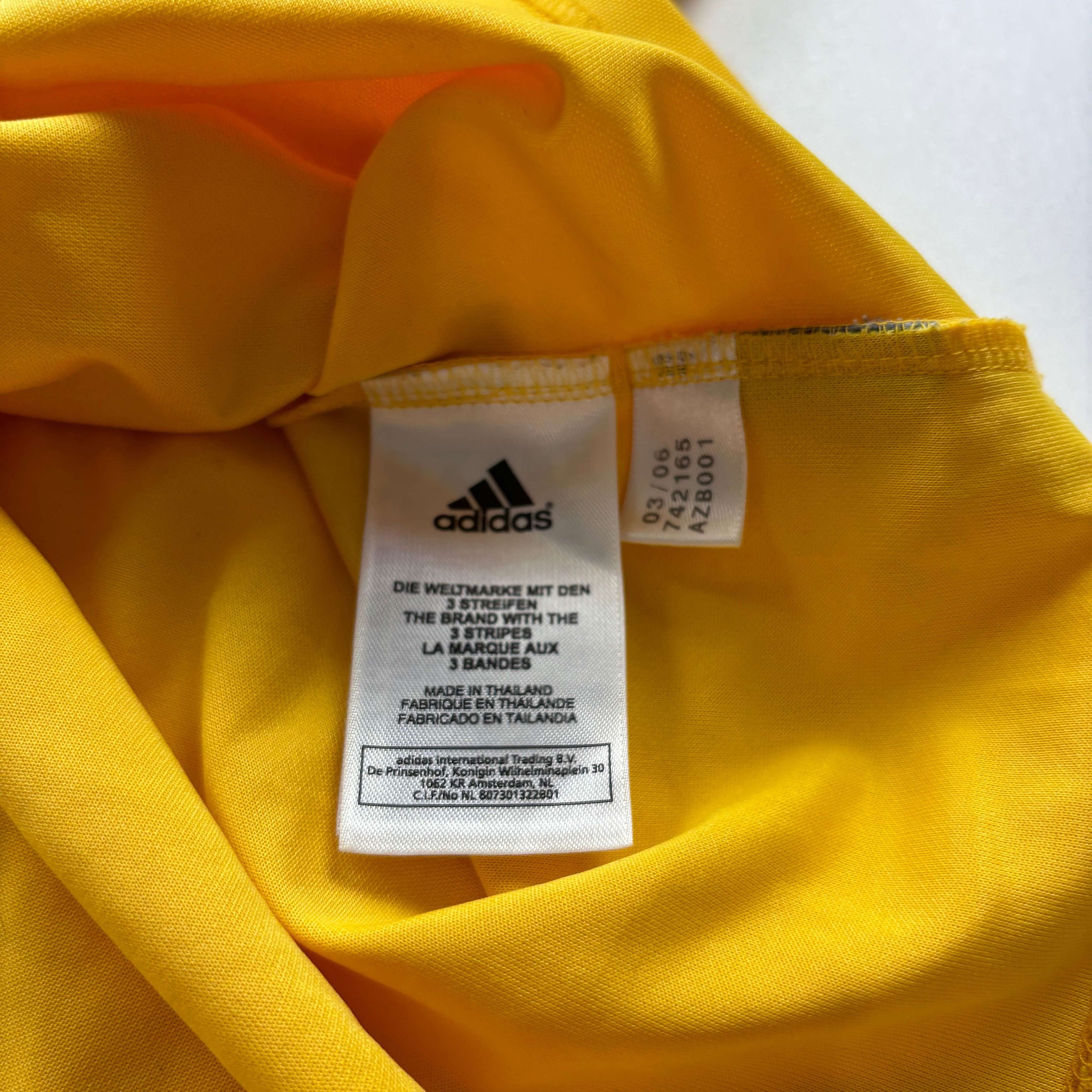 Adidas MATCH WORN Coupe De France 2006-07 away #6 football jersey Size US XL / EU 56 / 4 - 7 Thumbnail