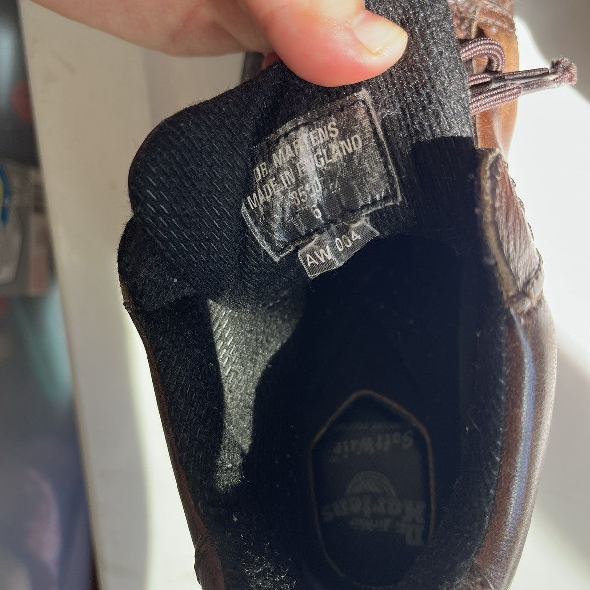 Vintage Brown Doc Martens ankle boots