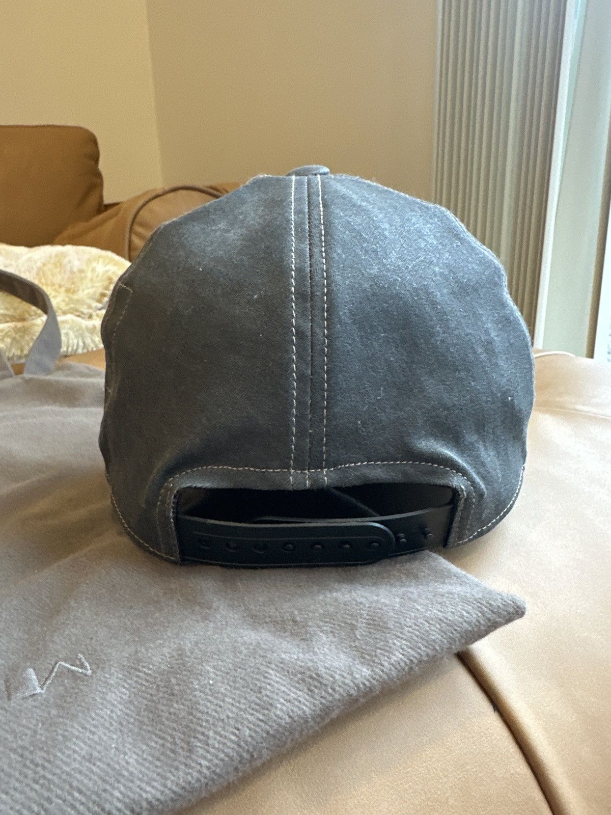 Rick Owens Drkshdw Rick Owens DRKSHDW Black Hollywood Cap Sz Small Size 30 - 7 Thumbnail