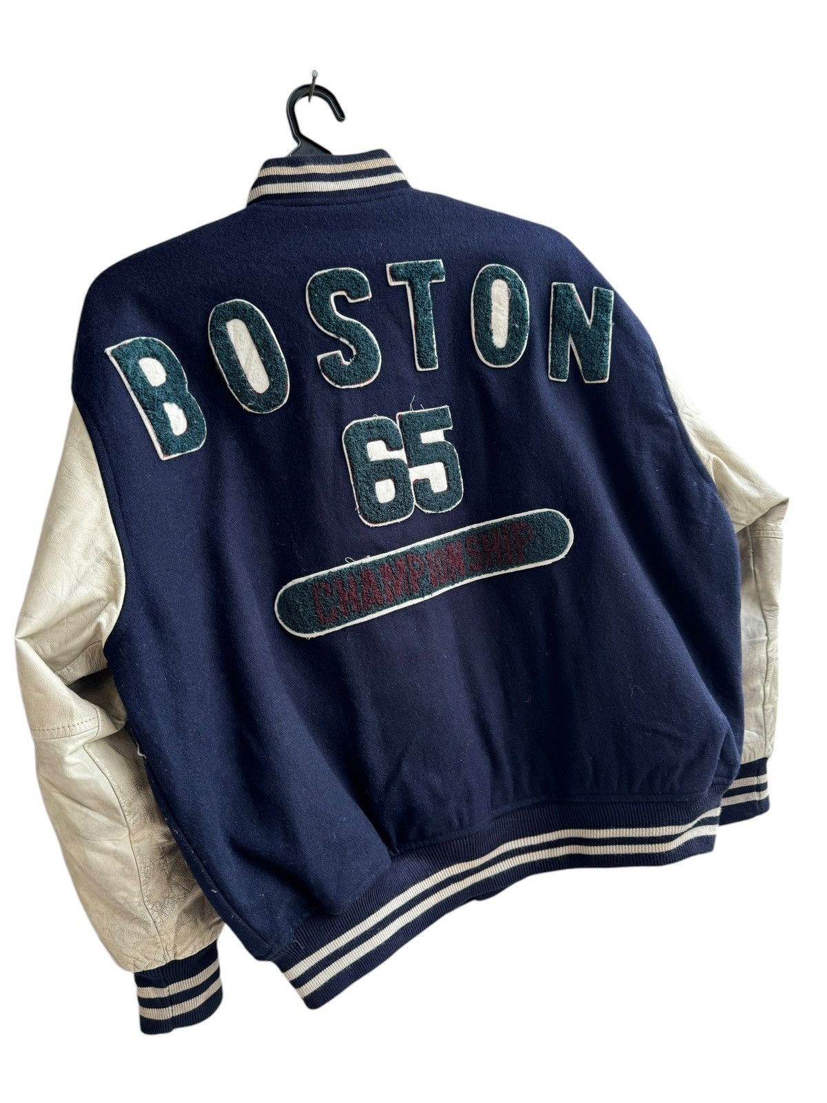 Avirex ⚡️⚡️Vintage Boston Championship Club Varsity Jacket Size US M / EU 48-50 / 2 - 1 Thumbnail