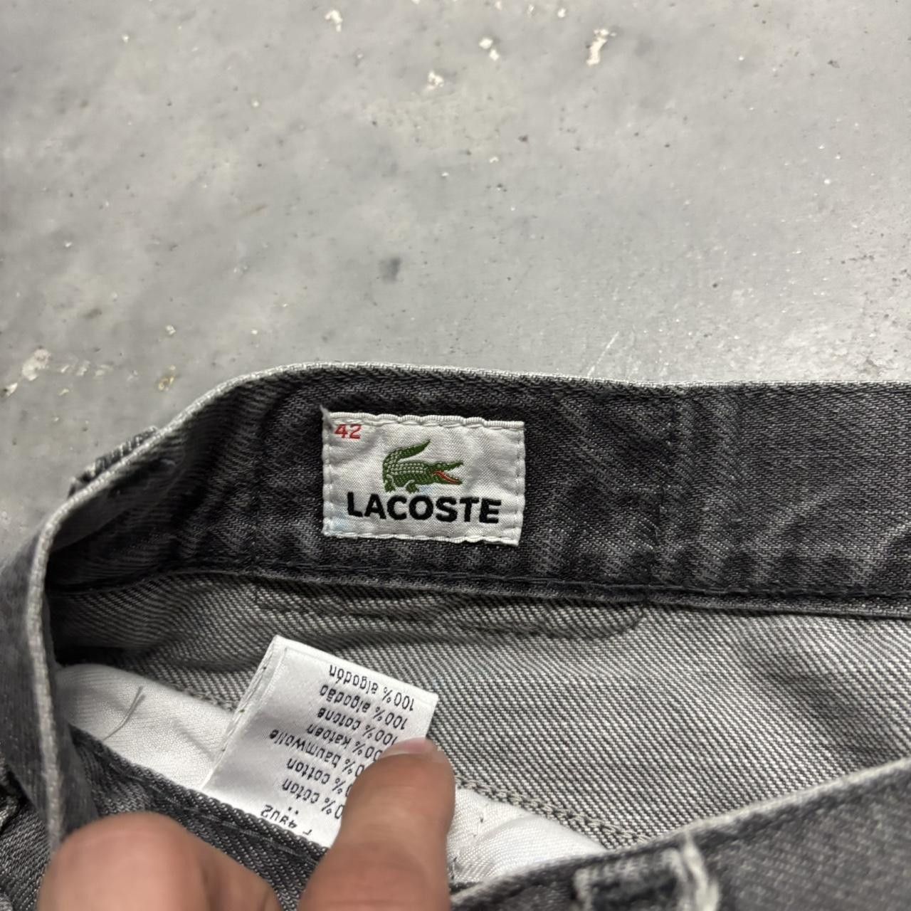 Japanese Brand × Vintage Crazy Vintage Y2K/2000s Faded Grey Streetwear Grunge Denim Jeans! Size US 32 / EU 48 - 8 Thumbnail