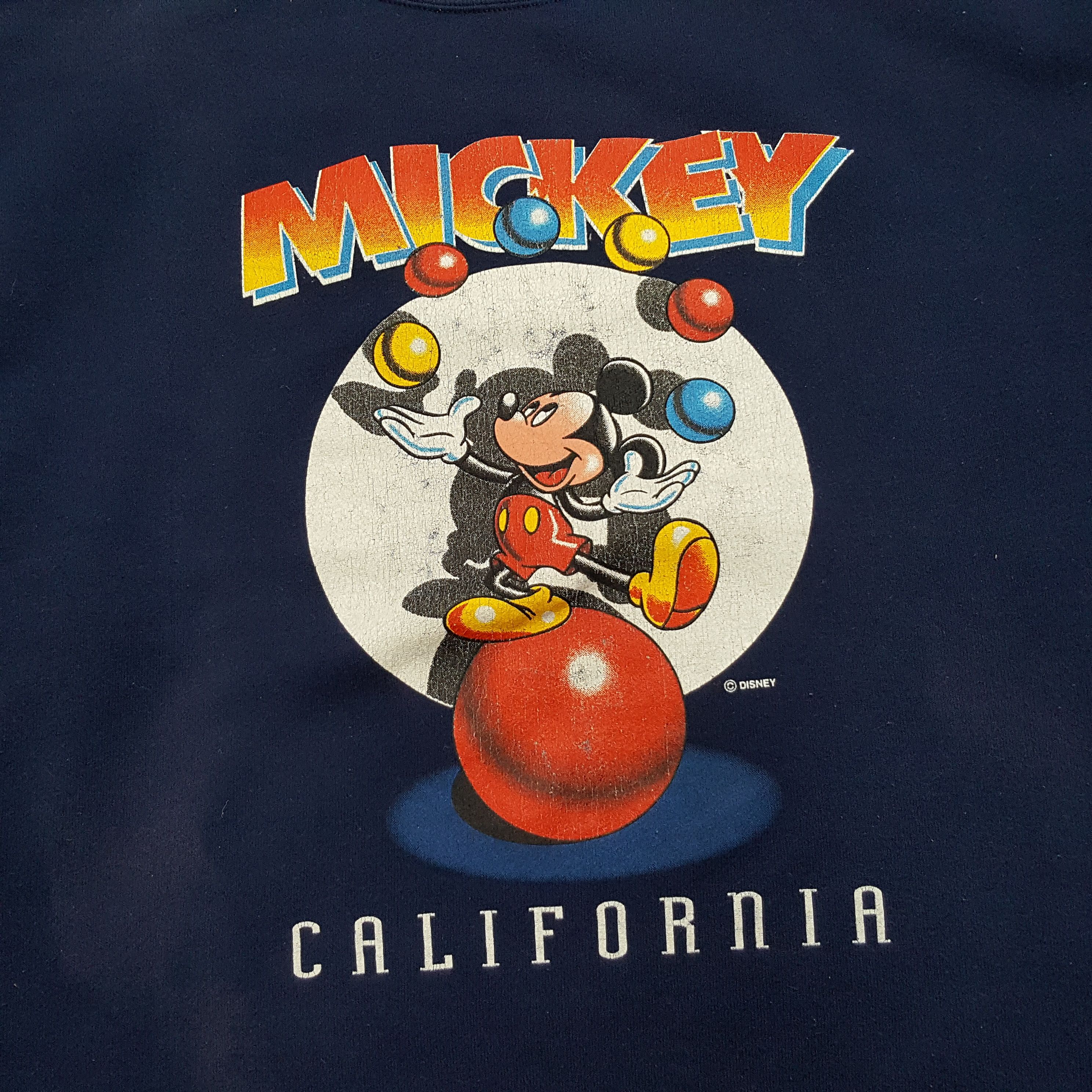 Disney × Mickey Mouse × Vintage Vintage Disney Mickey Mouse California Sweatshirts Size US L / EU 52-54 / 3 - 2 Thumbnail
