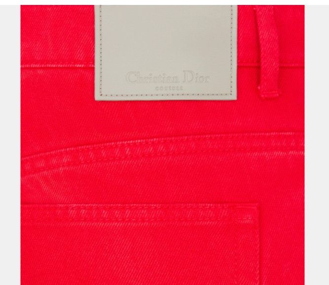 o1w1db11224 Couture Jeans in Red