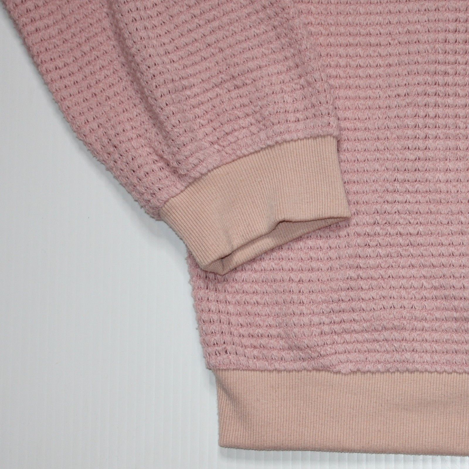 Other Adreamly Casual V-neck Waffle Knit Drop Shoulder Pullover Size M / US 6-8 / IT 42-44 - 4 Thumbnail