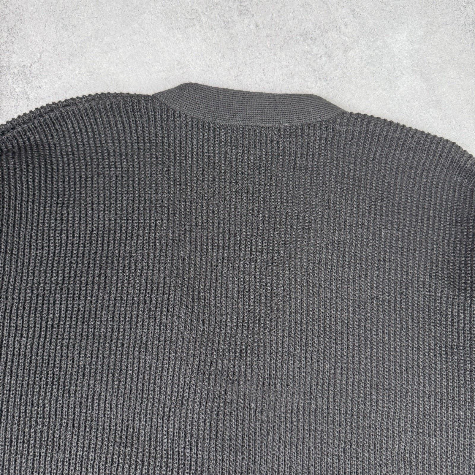 Lacoste Vintage Lacoste Chemise Wool Cardigan Size 4 Black Size US M / EU 48-50 / 2 - 20 Thumbnail
