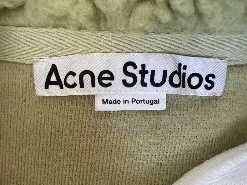 Acne Studios Acne Studios Ladies High Collar Half-Zip Teddy Fleece Warm Size S / US 4 / IT 40 - 4 Thumbnail