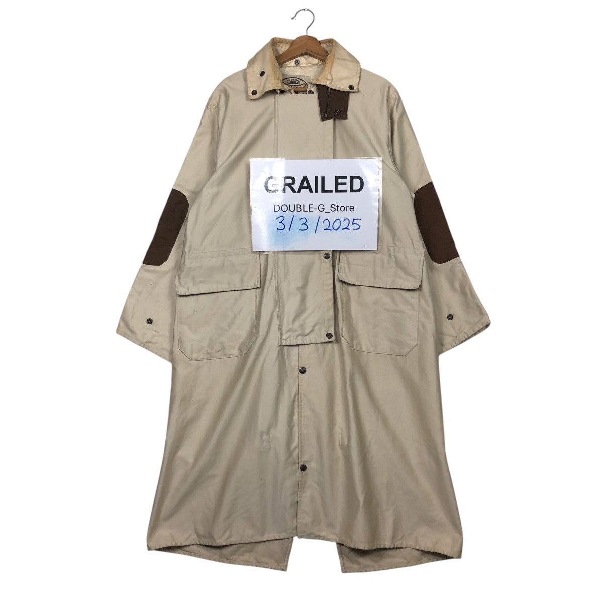 Japanese Brand 📌Vintage Long Jacket Duck Canvas Detroit Driza Bone Size US M / EU 48-50 / 2 - 1 Thumbnail