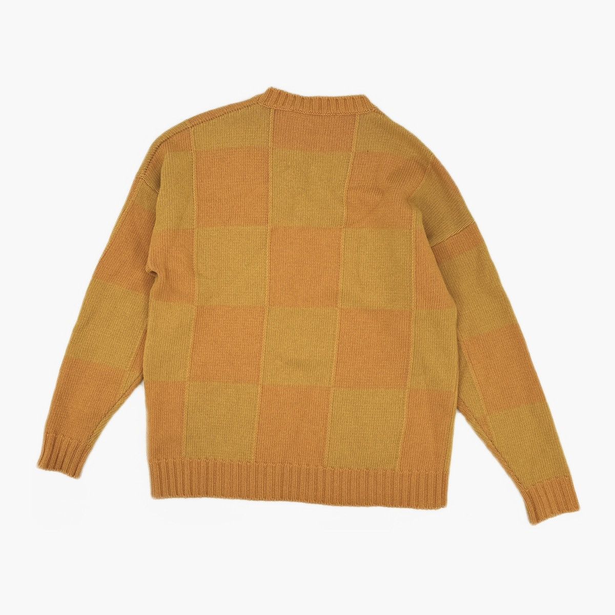 Off-White Off-White Checkerboard Logo Intarsia Sweater Size US M / EU 48-50 / 2 - 2 Thumbnail