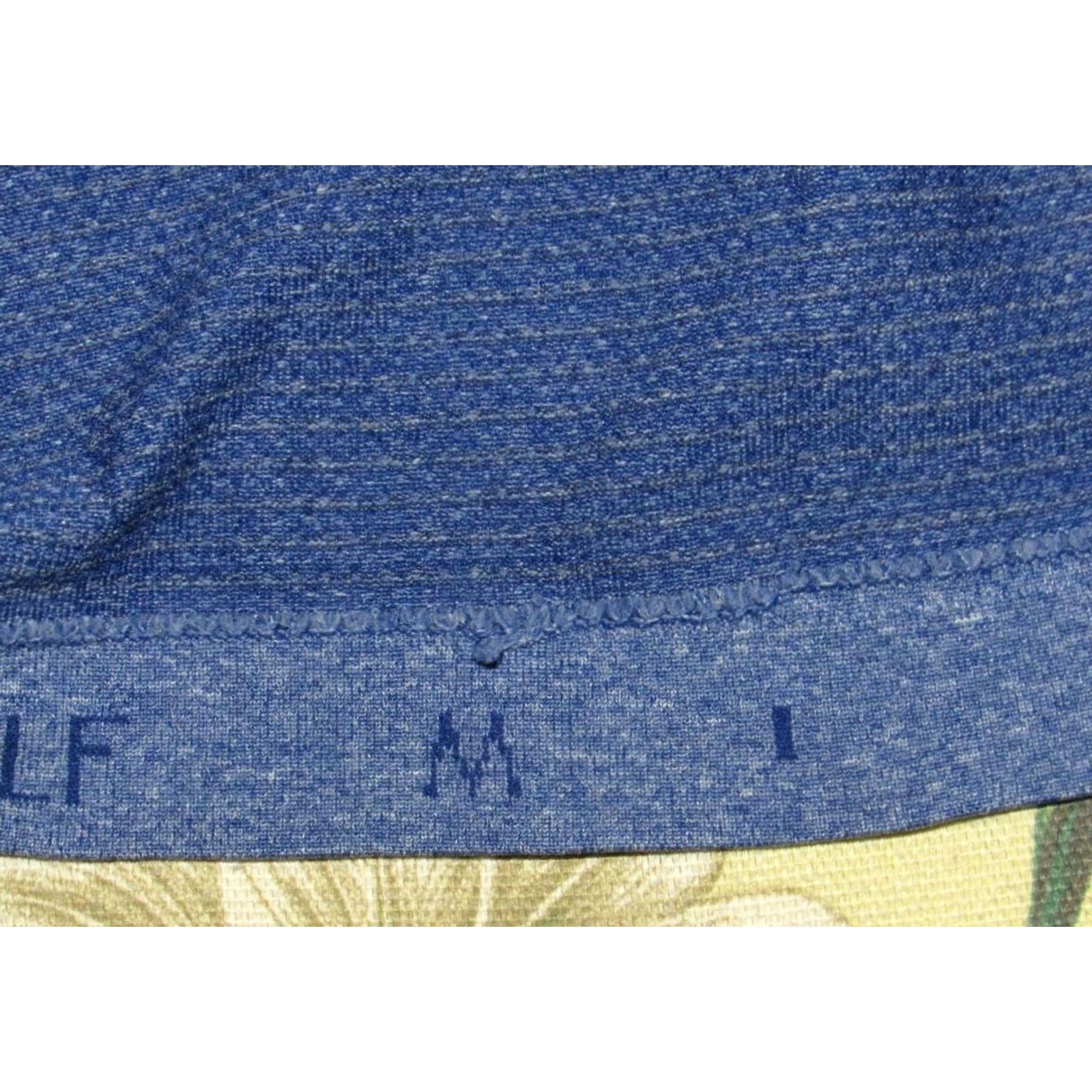 Lululemon LULULEMON Blue Short Sleeve Tech Polo Shirt M Mens Size US M / EU 48-50 / 2 - 4 Thumbnail