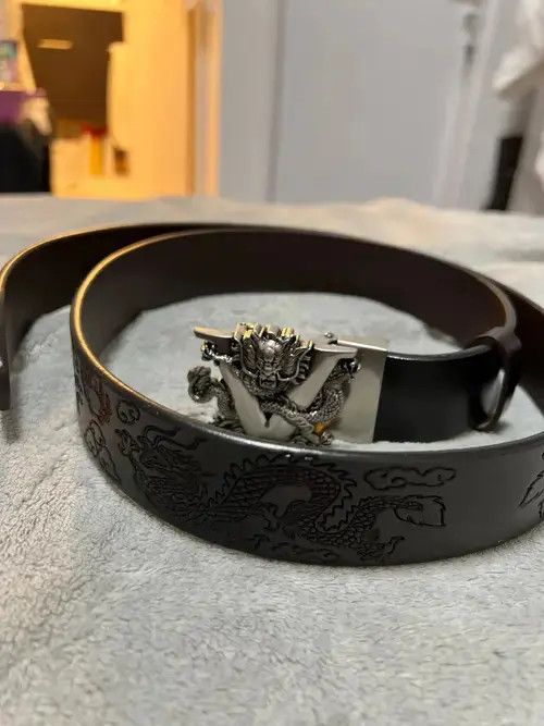 Other Tomomi x Mirei Dragon Buckle Leather Belt Size ONE SIZE - 6 Thumbnail
