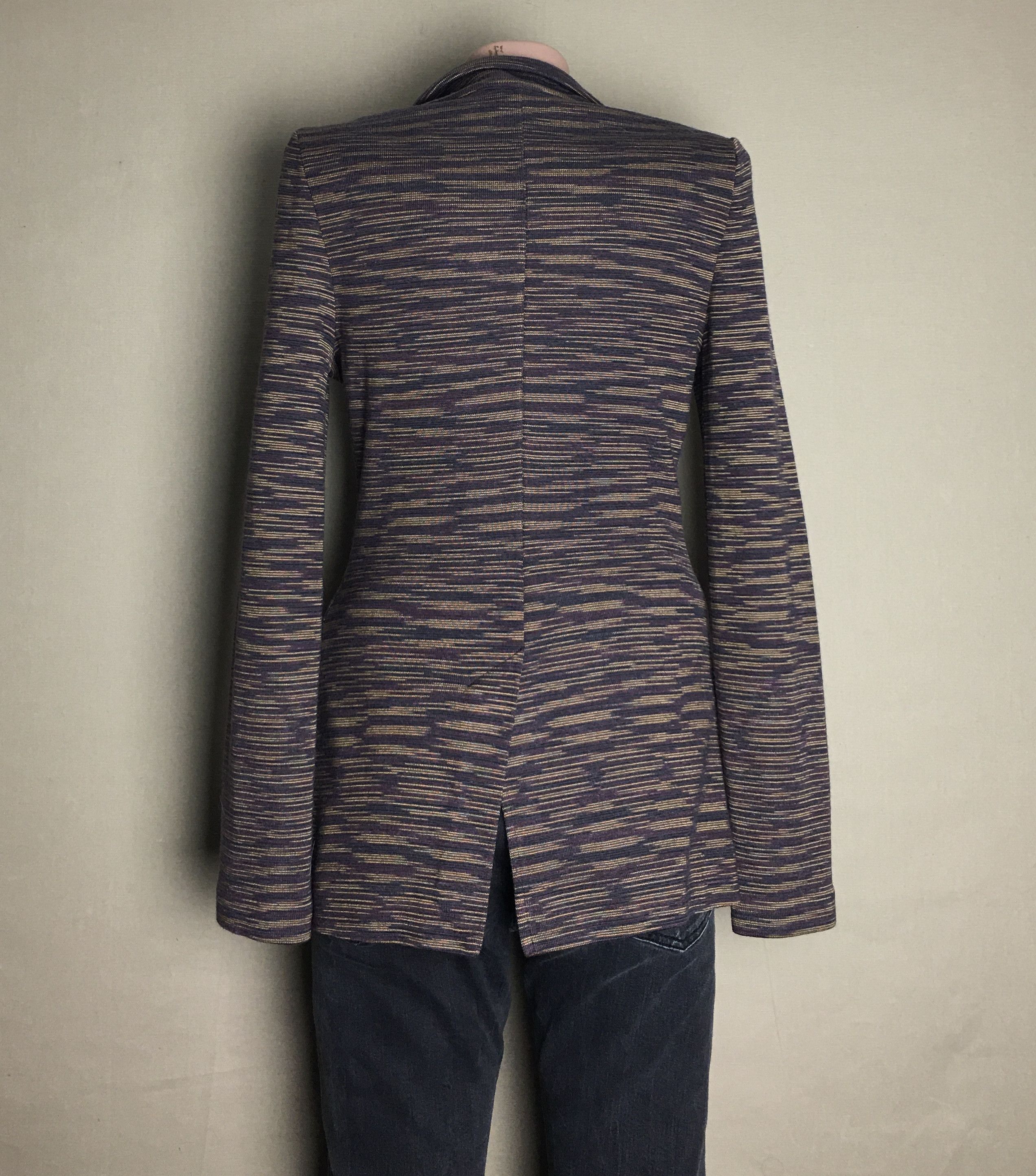 Missoni Missoni Patterned Knit Single Breasted Blazer Jacket EU36 Size M / US 6-8 / IT 42-44 - 5 Thumbnail