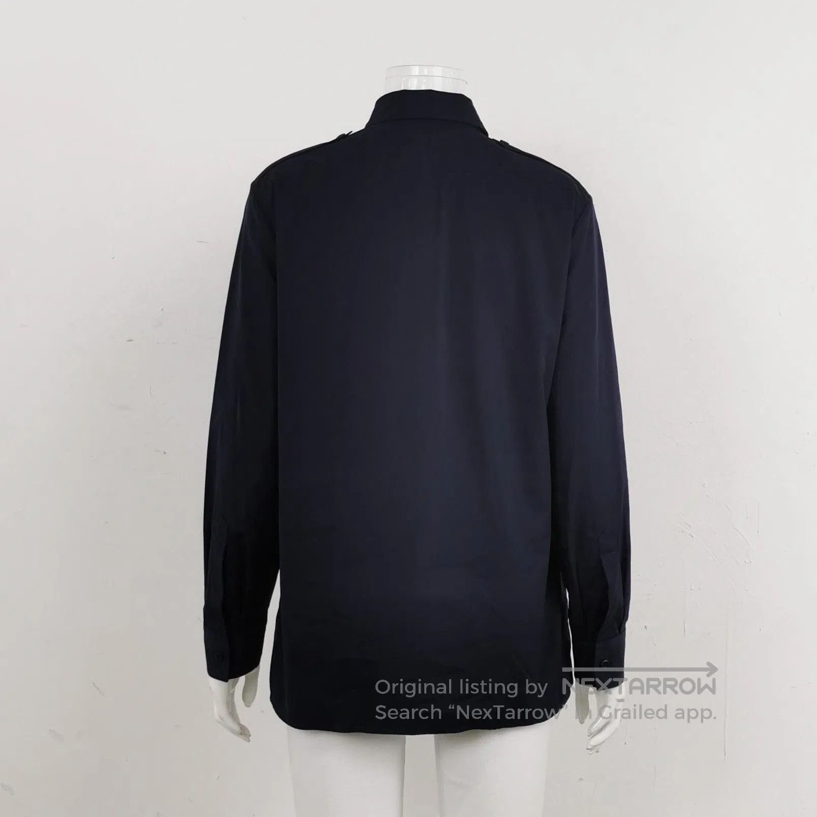 Prada Prada Cotton Long Sleeve Dress Shirt . Size S / US 4 / IT 40 - 2 Thumbnail